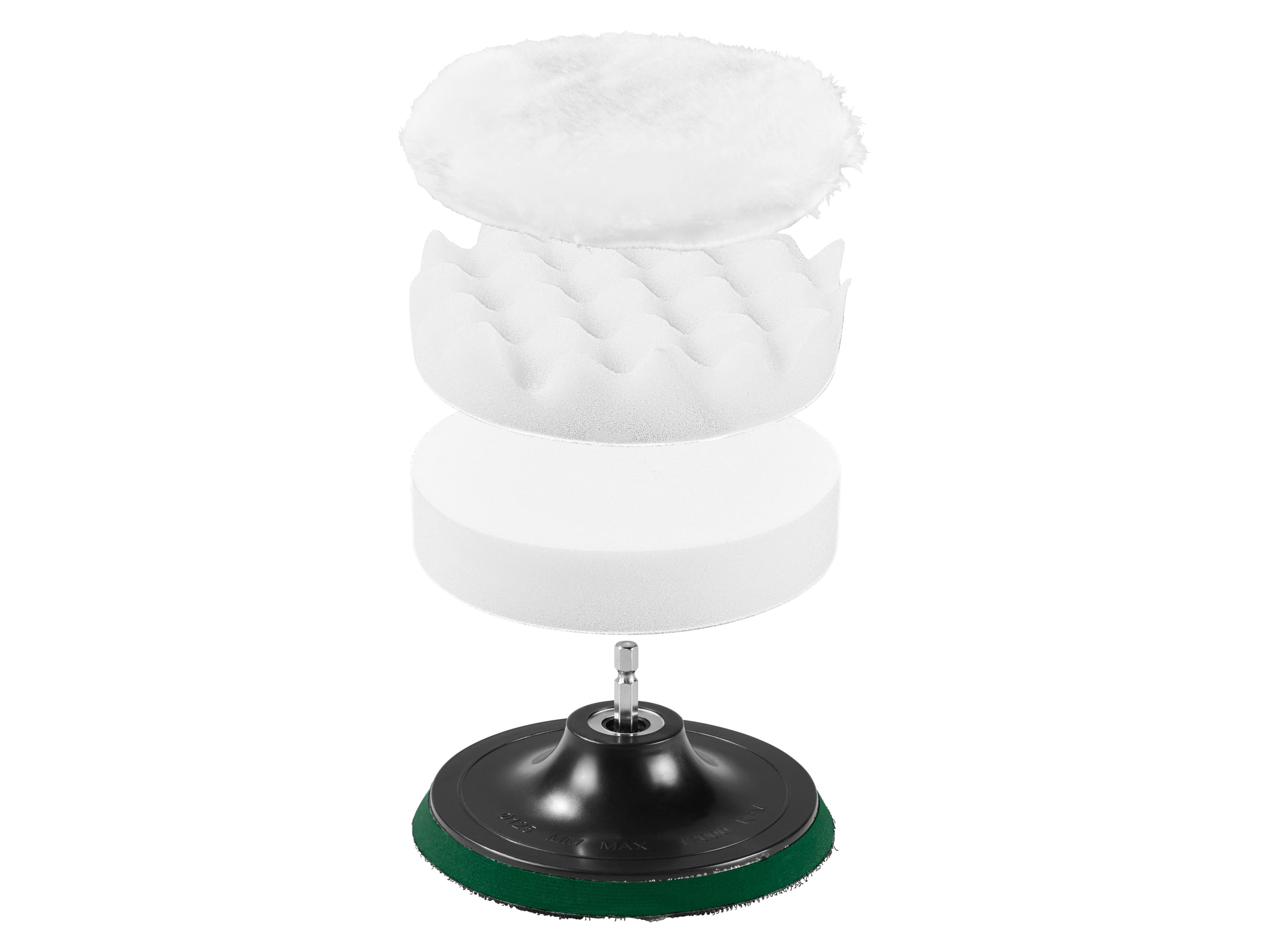 PARKSIDE® Príslušenstvo na leštenie (súprava na leštenie, 5-dielna) 1