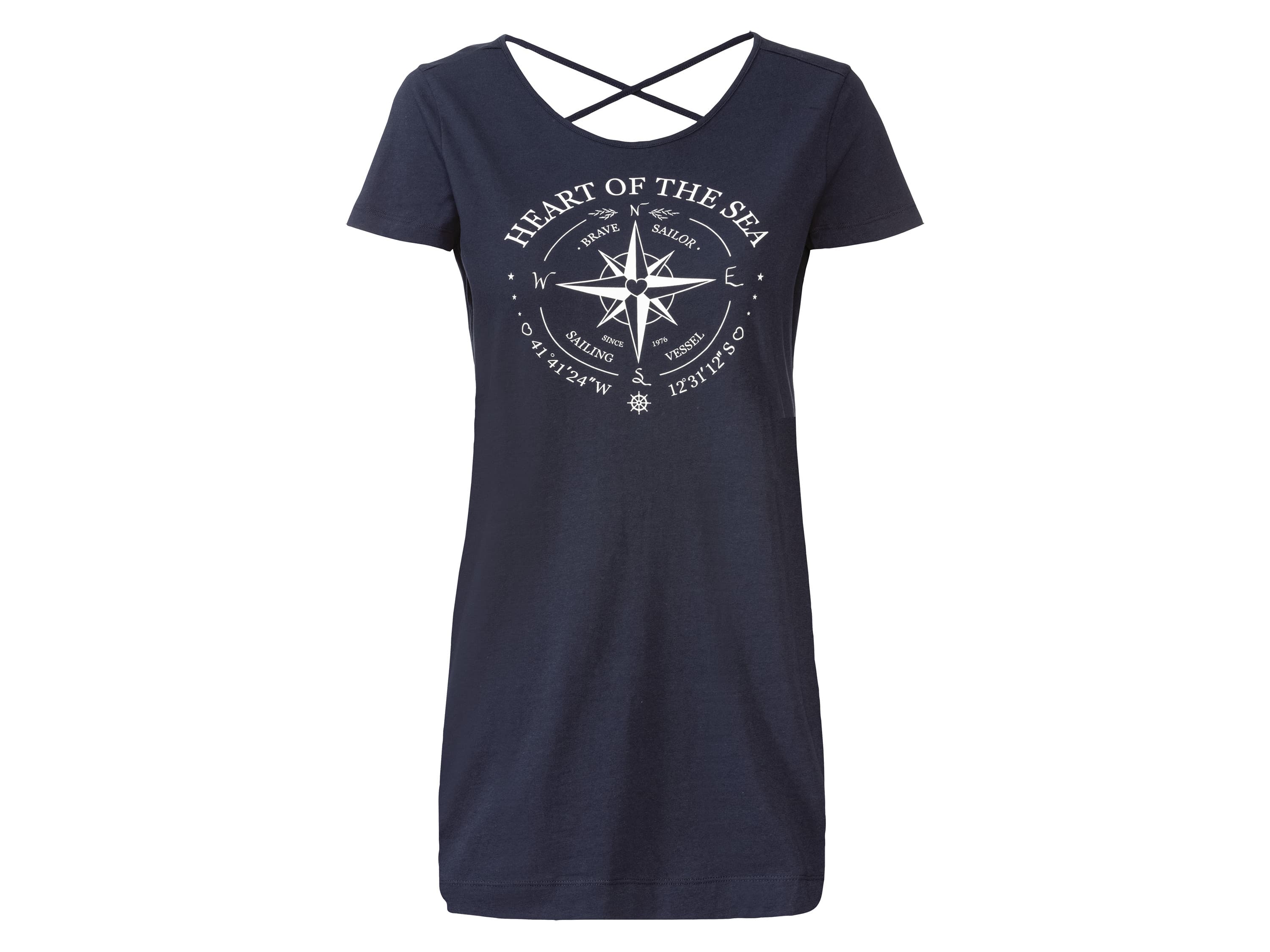 esmara® Dámske dlhé tričko (XS (32/34), navy modrá)