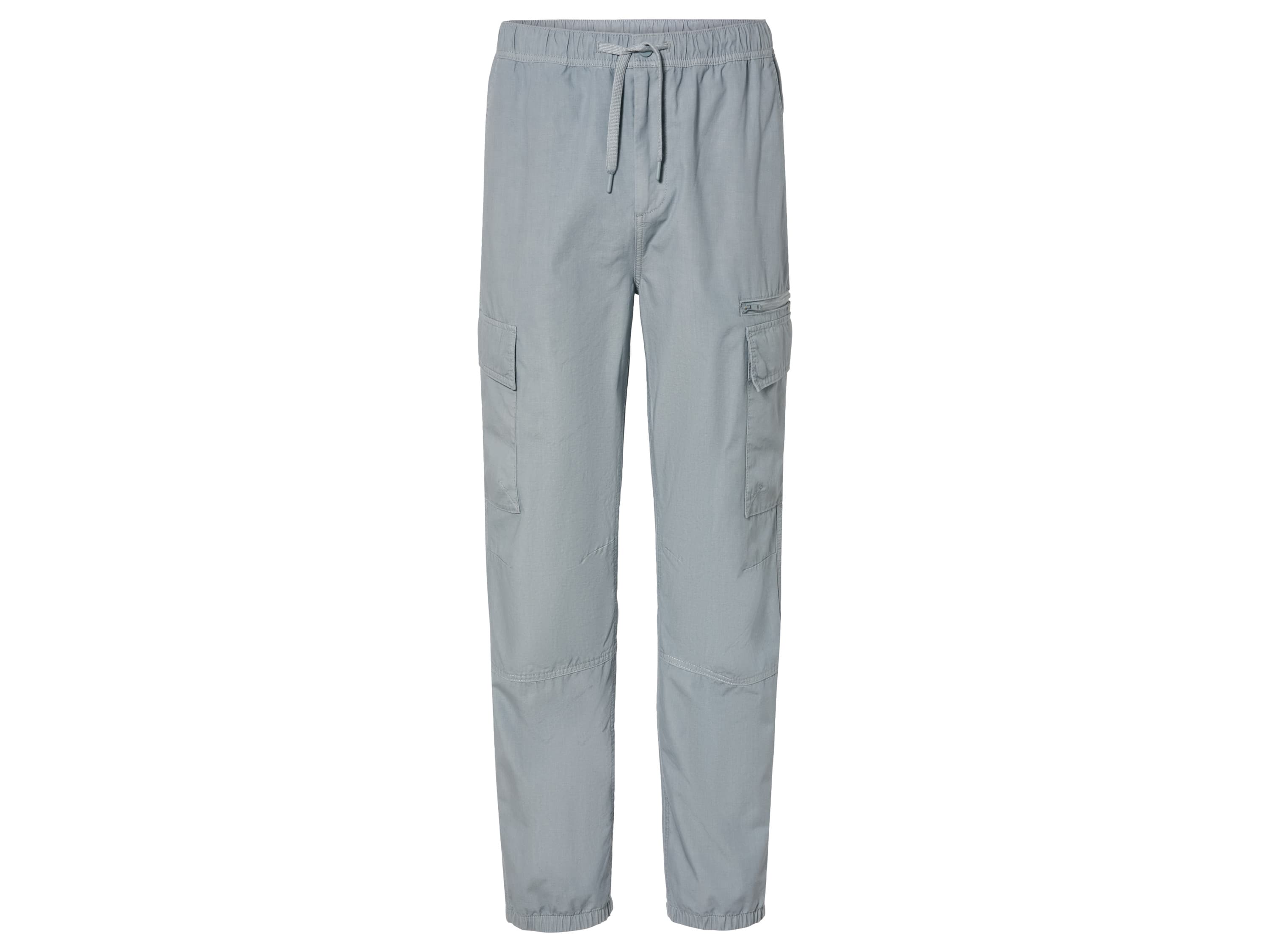 LIVERGY® Pánske cargo nohavice (sivá, L (52/54)) 1