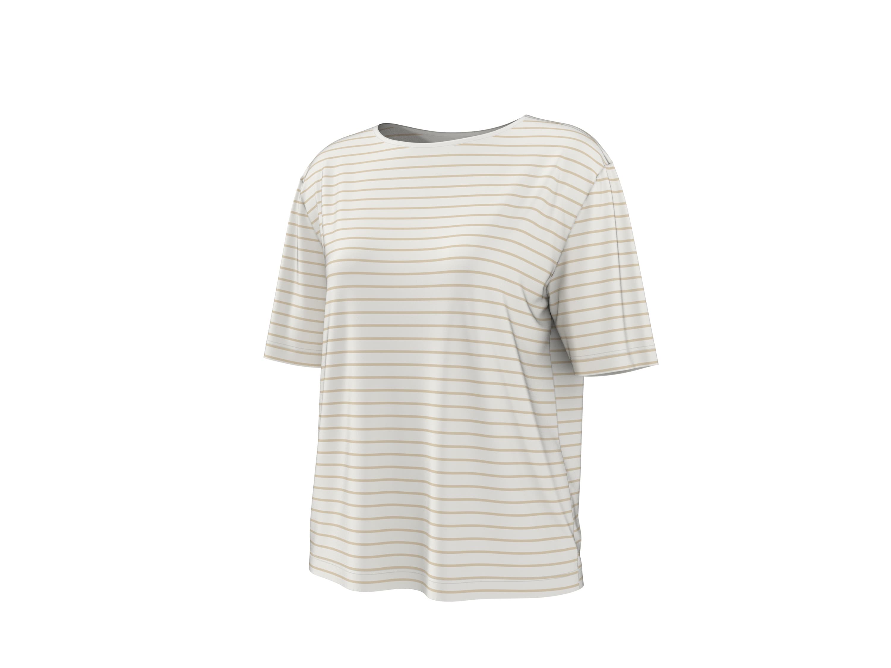 ESMARA® Dámske tričko (biela/béžová, M (40/42)) 1