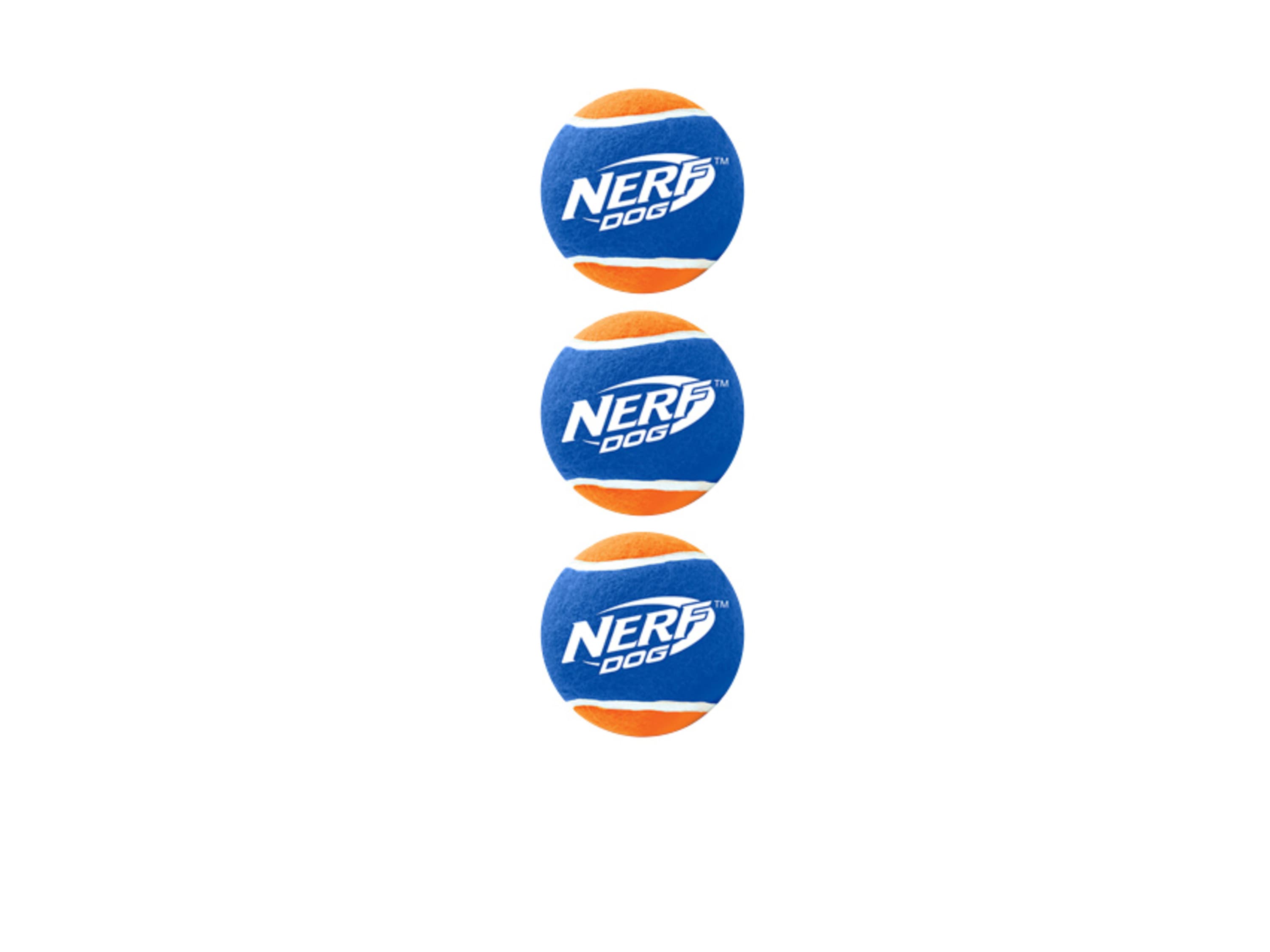 Nerf Dog Vrhač tenisových loptičiek/Tenisové loptičky pre psov (tenisové loptičky, 3 kusy) 1