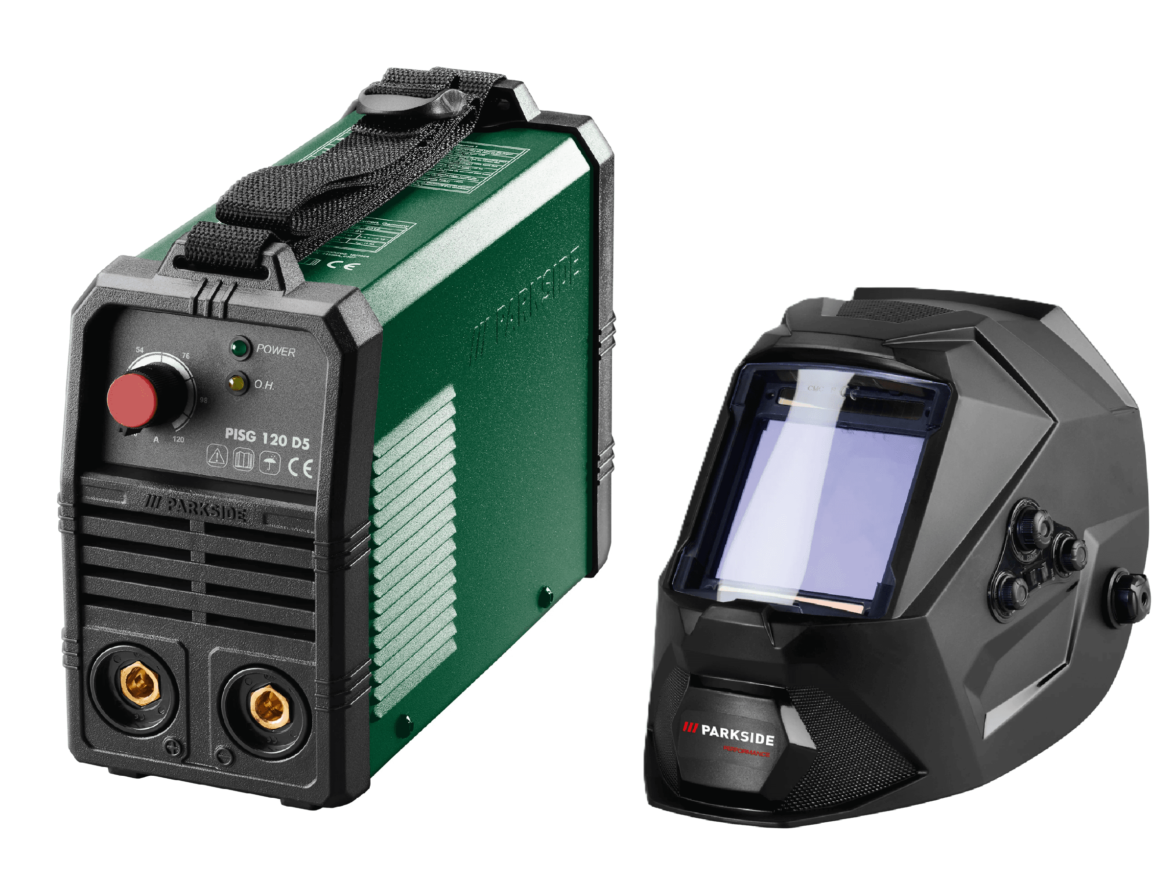 PARKSIDE® Invertorová zváračka PISG 120 D5 + Automatická zváracia helma PSHP 1 A1 1