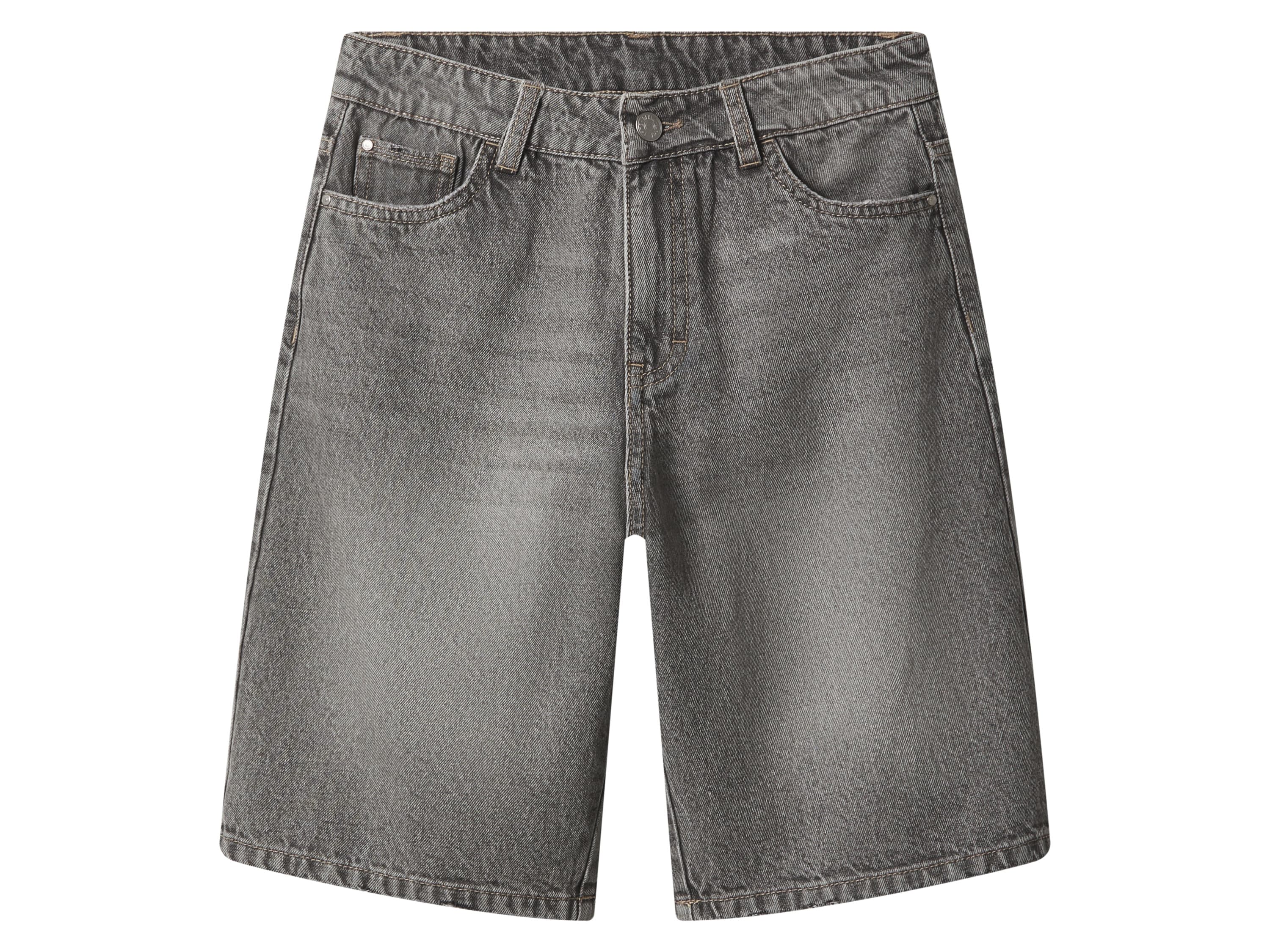 Esmara Kids Chlapčenské džínsové šortky Loose Fit (sivá, 146/152)