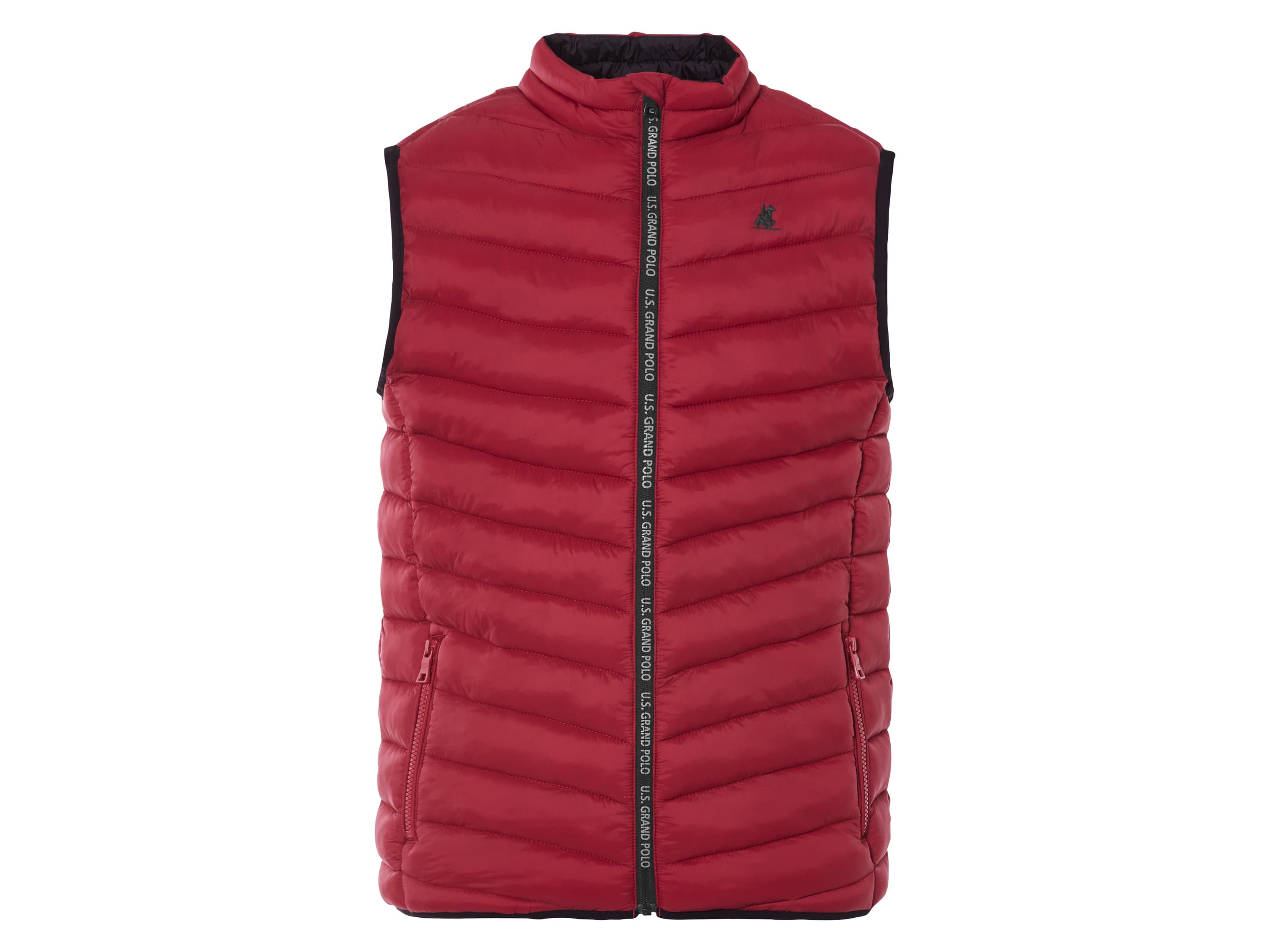 LIVERGY® Pánska prešívaná vesta (červená, S (44/46)) 1