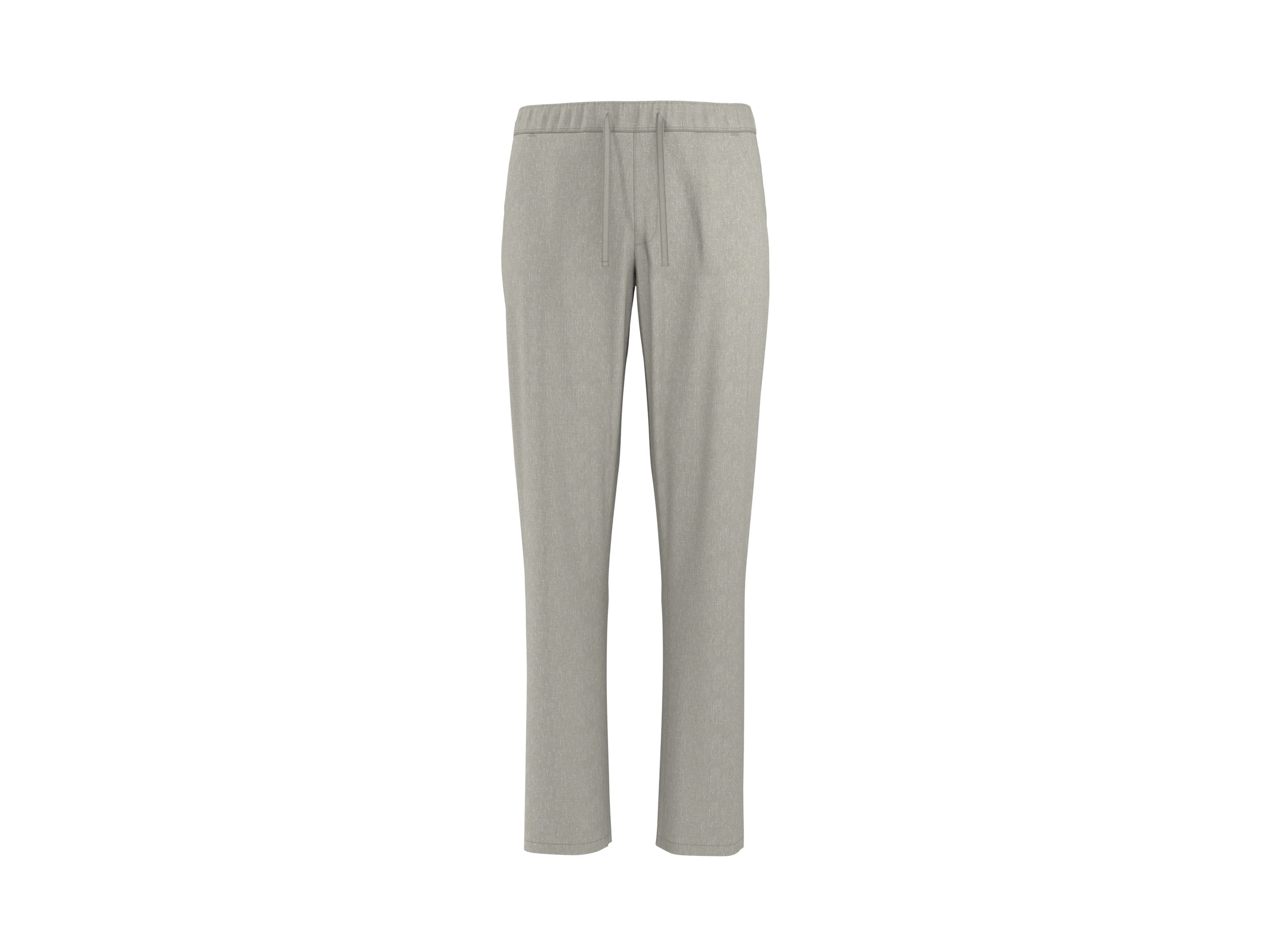 ESMARA MEN Pánske nohavice s ľanom Premium (béžová, XL (56/58)) 1