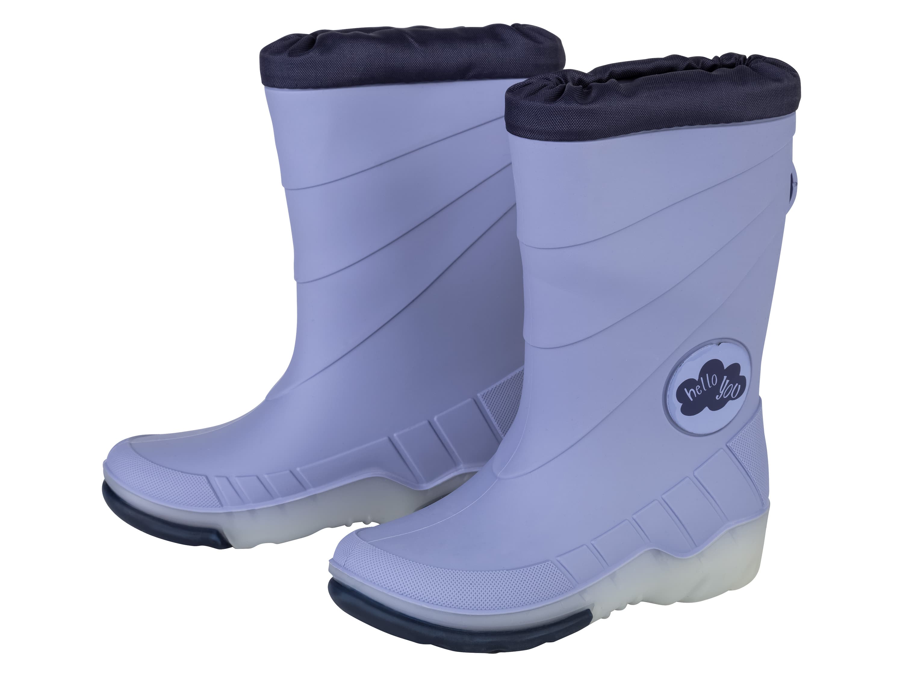 lupilu® Dievčenské blikajúce gumáky (navy modrá, 22/23)