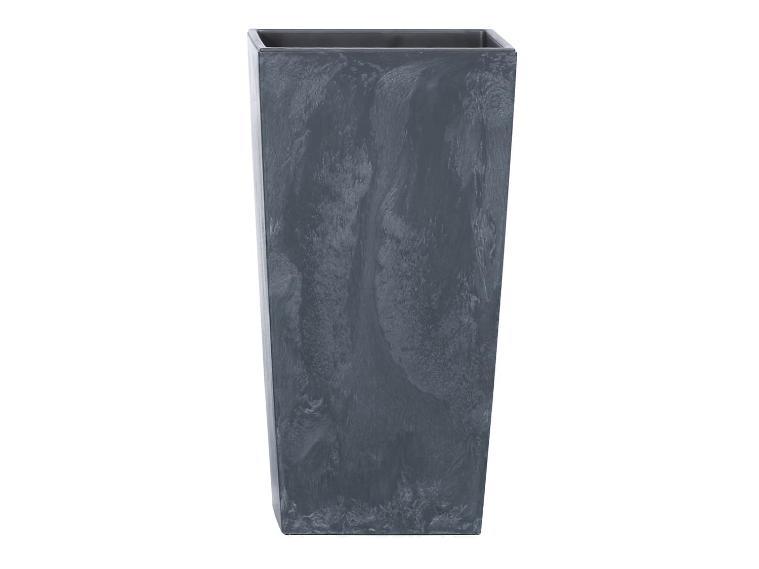 Prosperplast Kvetináč s vložkou Urbi Square (antracitová/betón, 24 x 45 x 24 cm (Š x V x H))