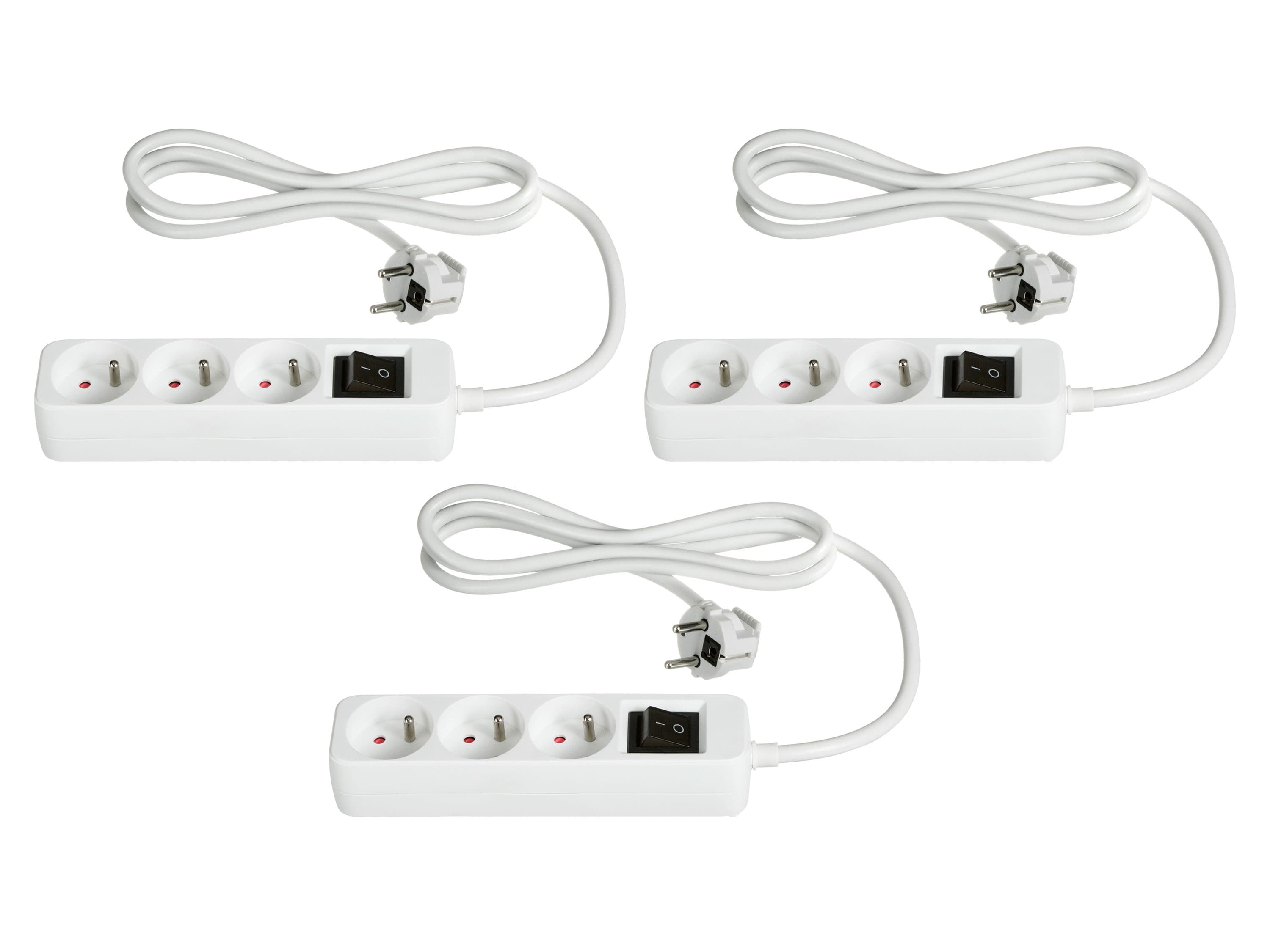 TRONIC® Zásuvková lišta (biela) 1
