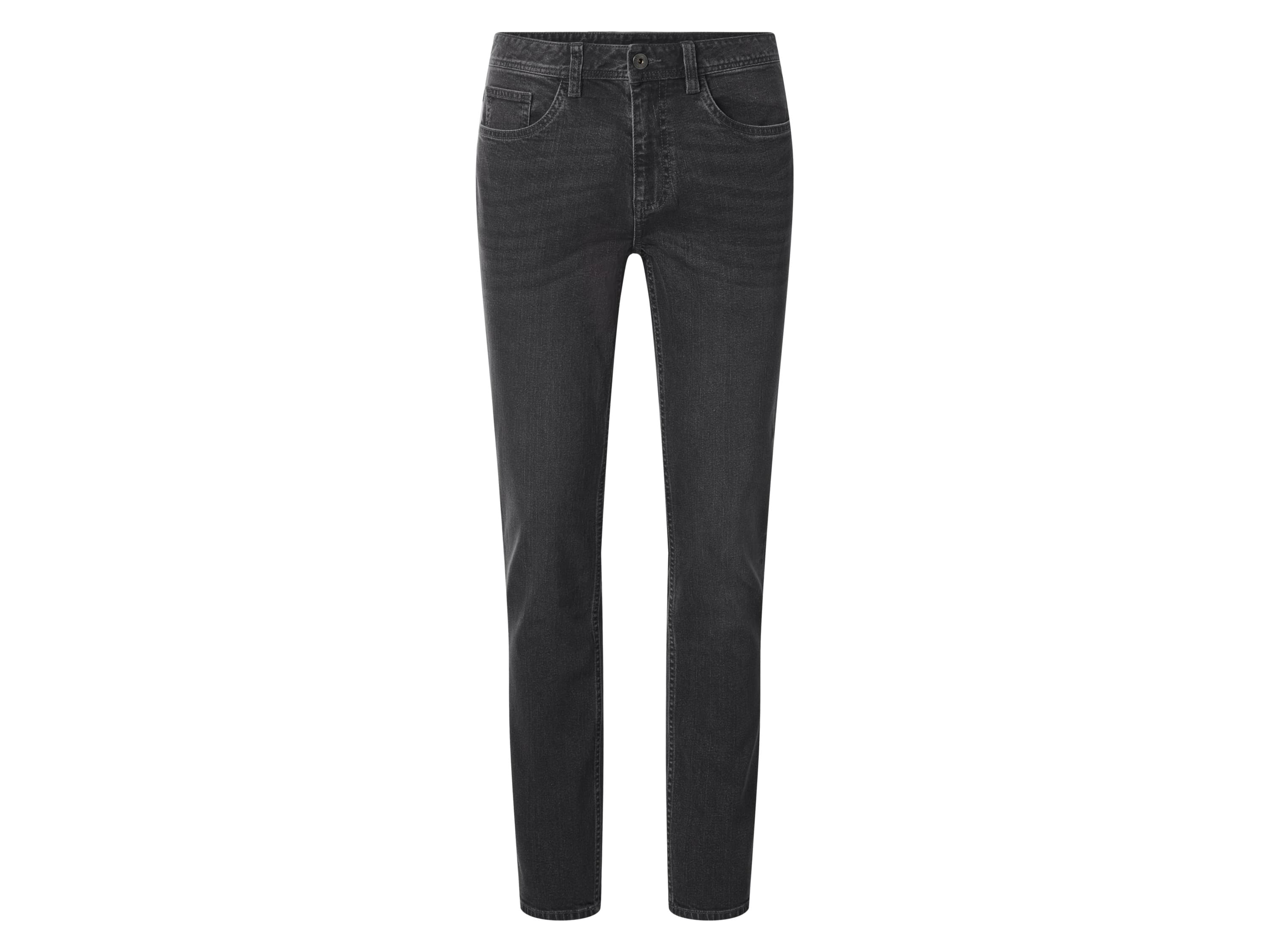 esmara Men Pánske rifle „Slim Fit" (sivá, 48 (32/32))