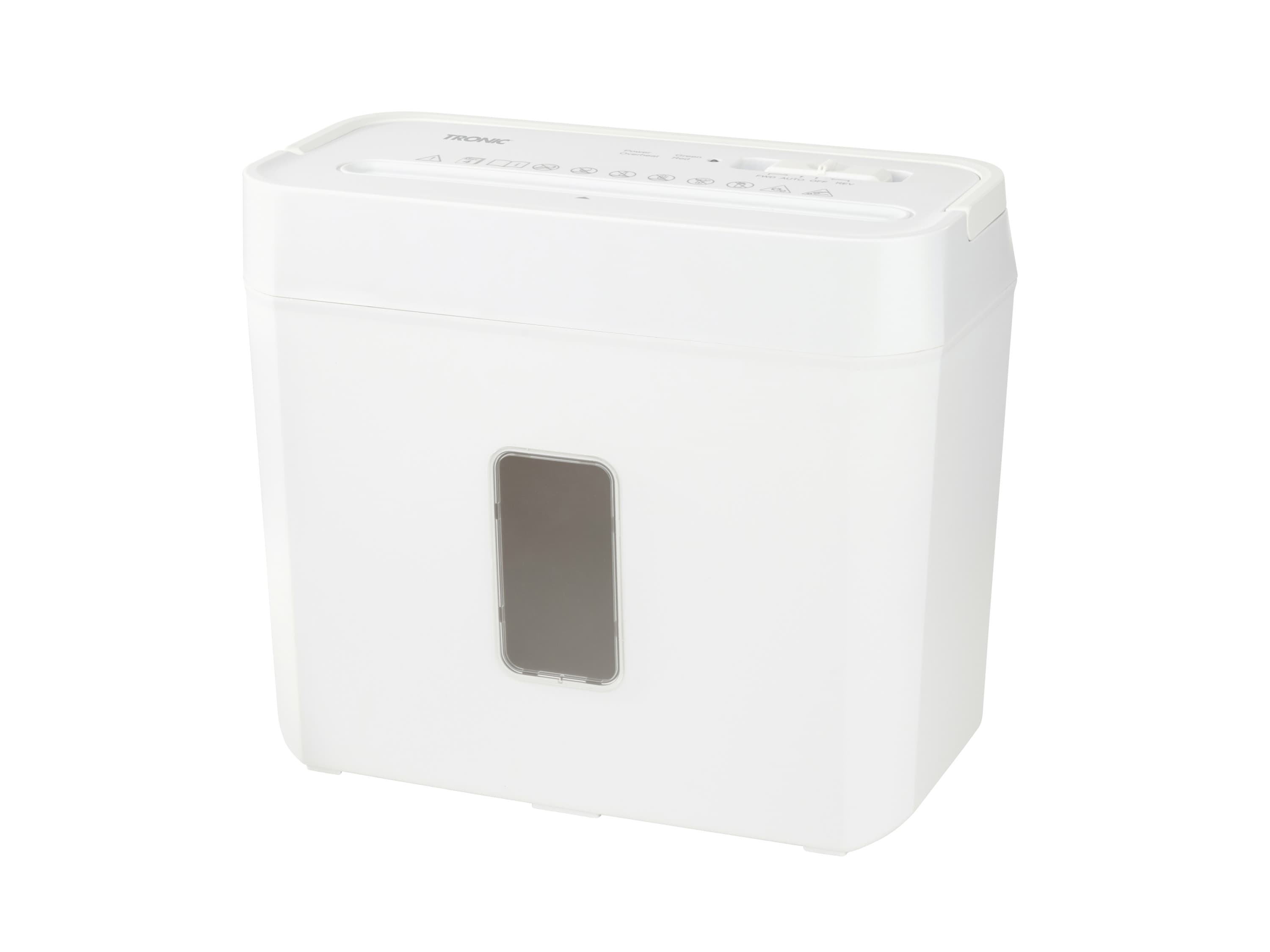 TRONIC® Skartovačka 8L P4 (biela) 1