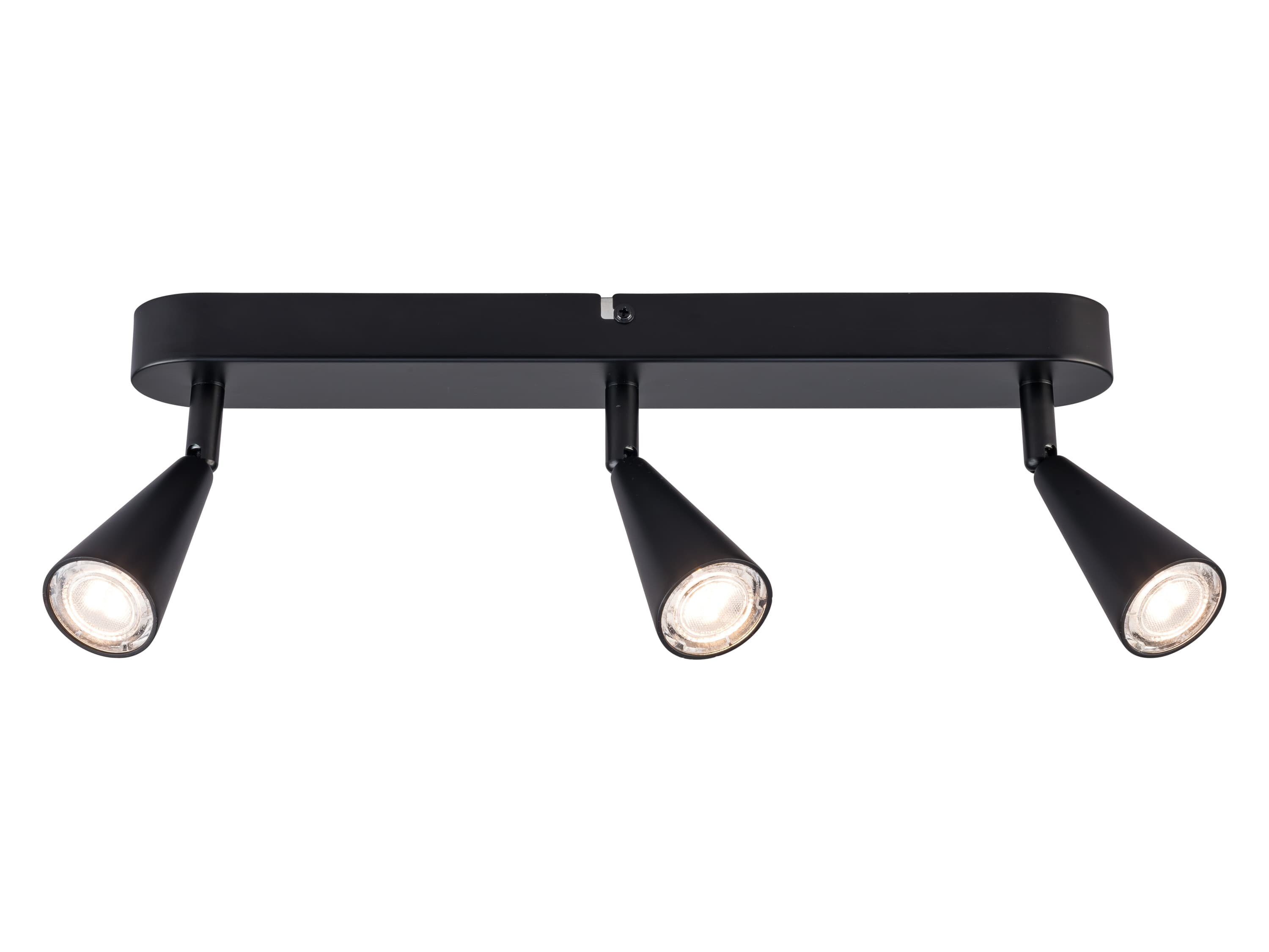 LIVARNO home Stropné LED svietidlo (oválny/čierny)