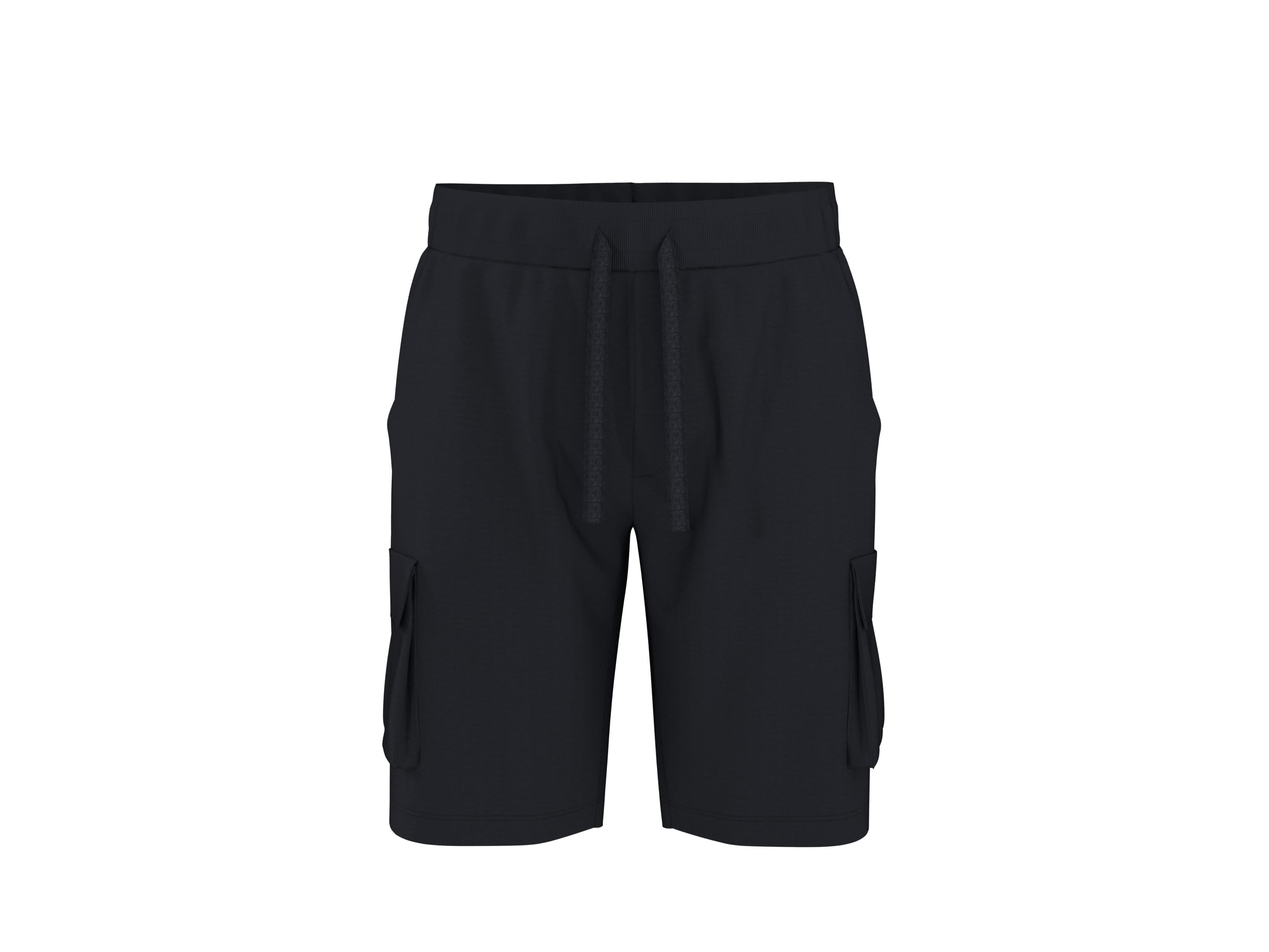 esmara Men Pánske teplákové šortky (navy modrá, M (48/50))