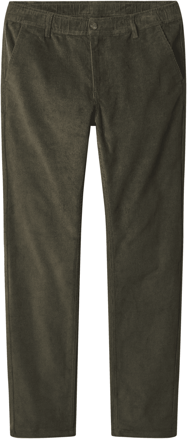 esmara Men Pánske menčestrové nohavice (zelená, S (44/46)) 1