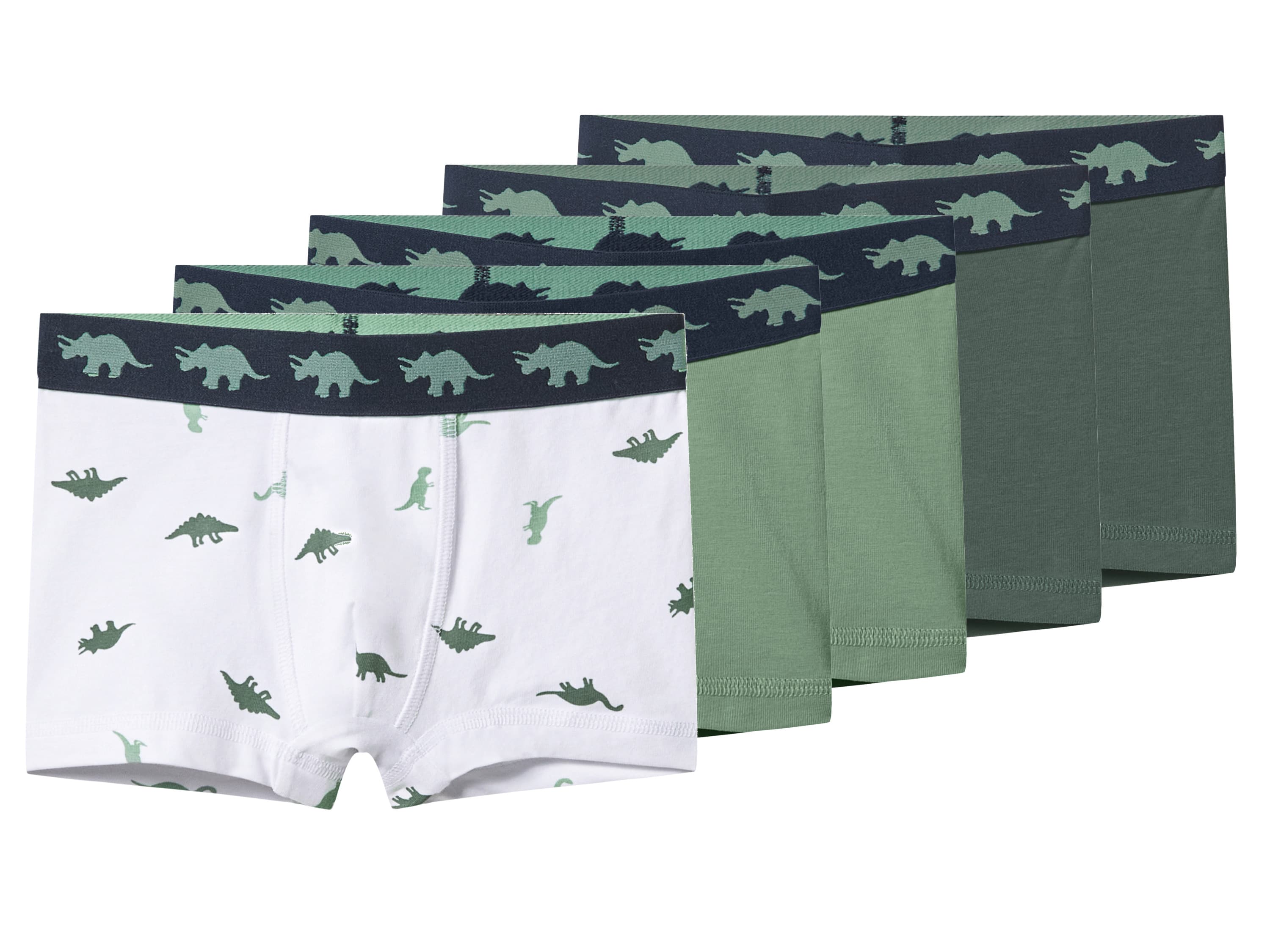 lupilu® Chlapčenské boxerky, 5 kusov (zelená, 122/128)