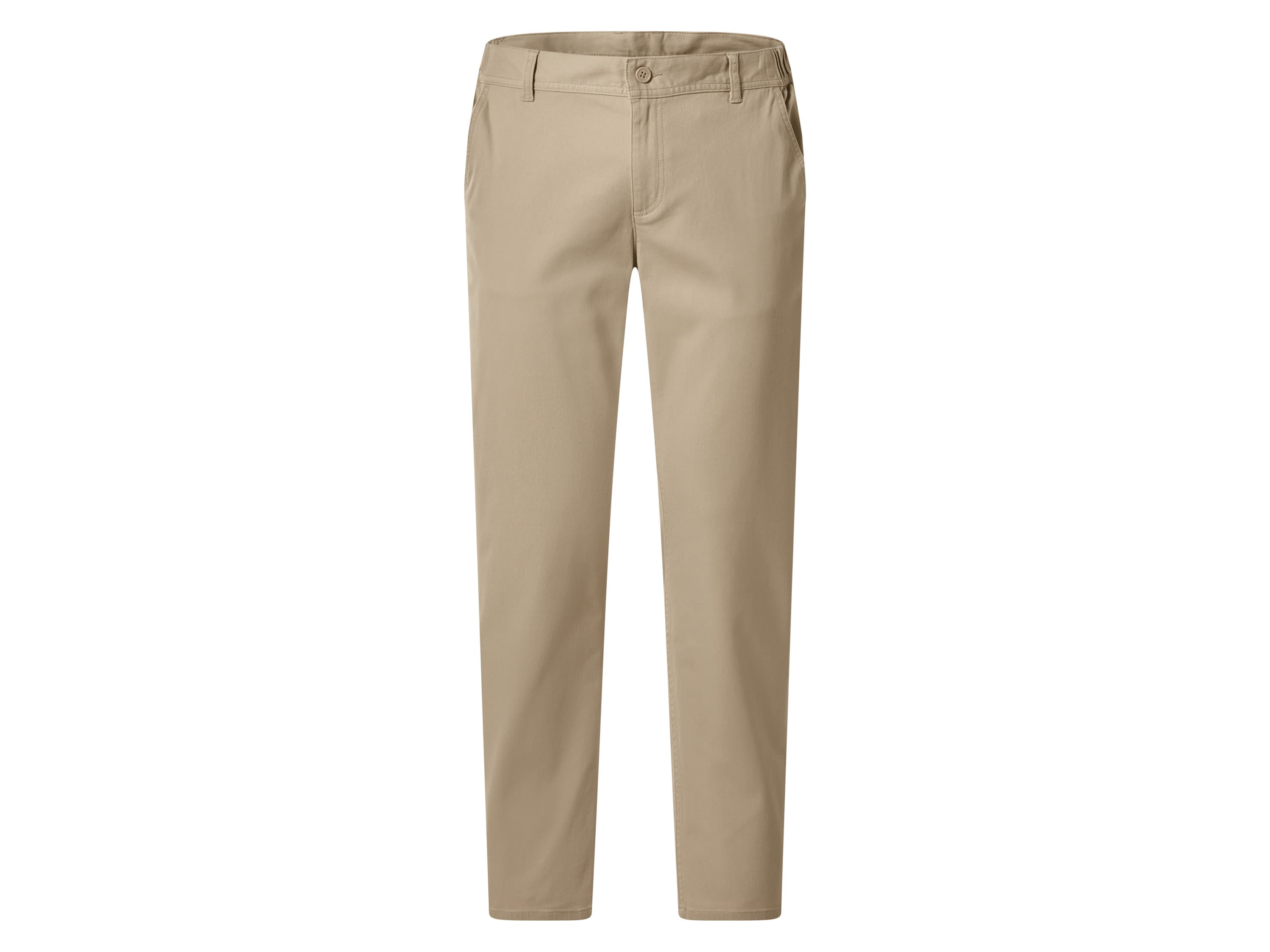 esmara Men Pánske chino nohavice Slim Fit (béžová, XL (56/58))
