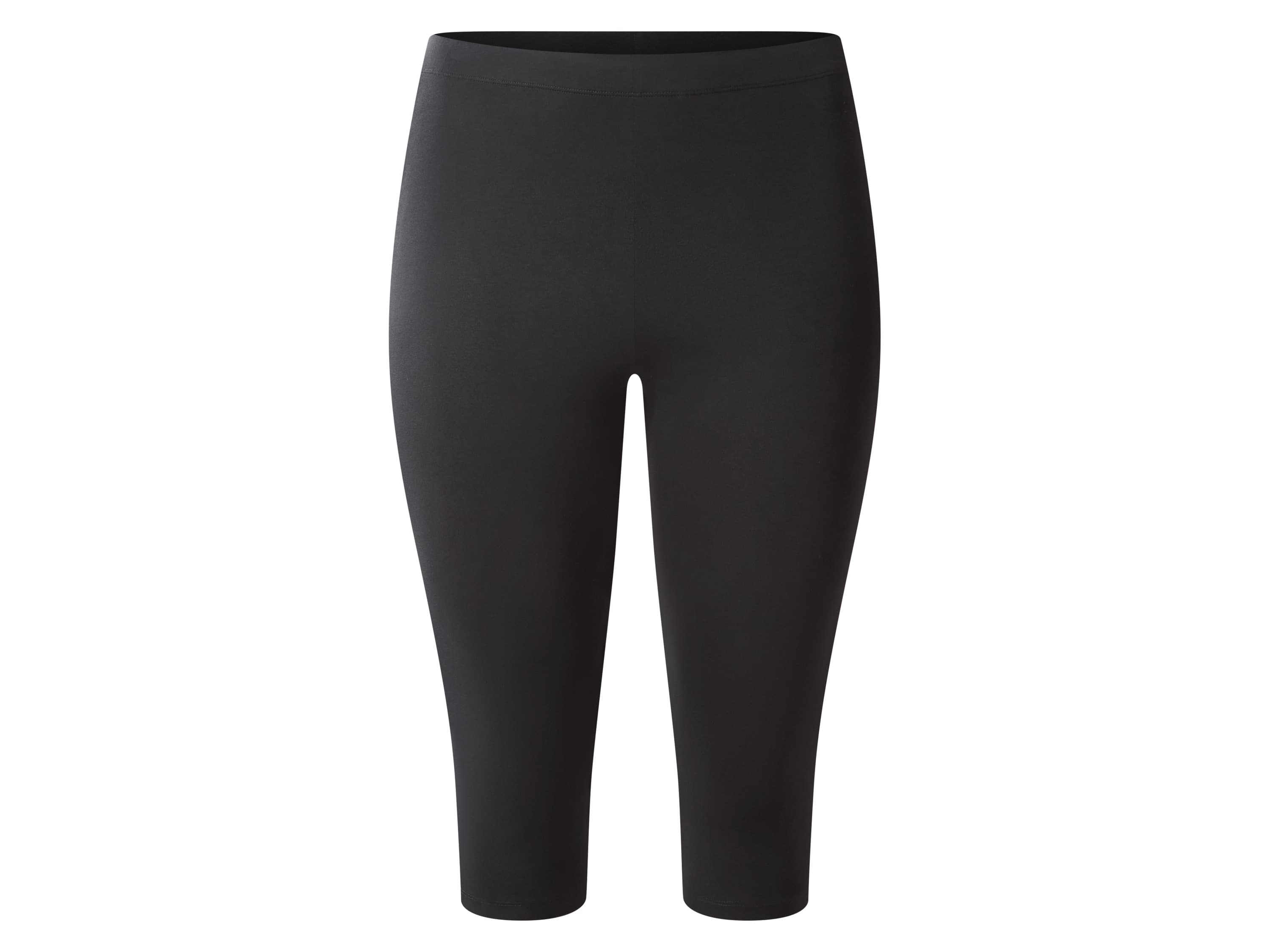 esmara® Dámske capri legíny XXL (čierna, L (44/46))