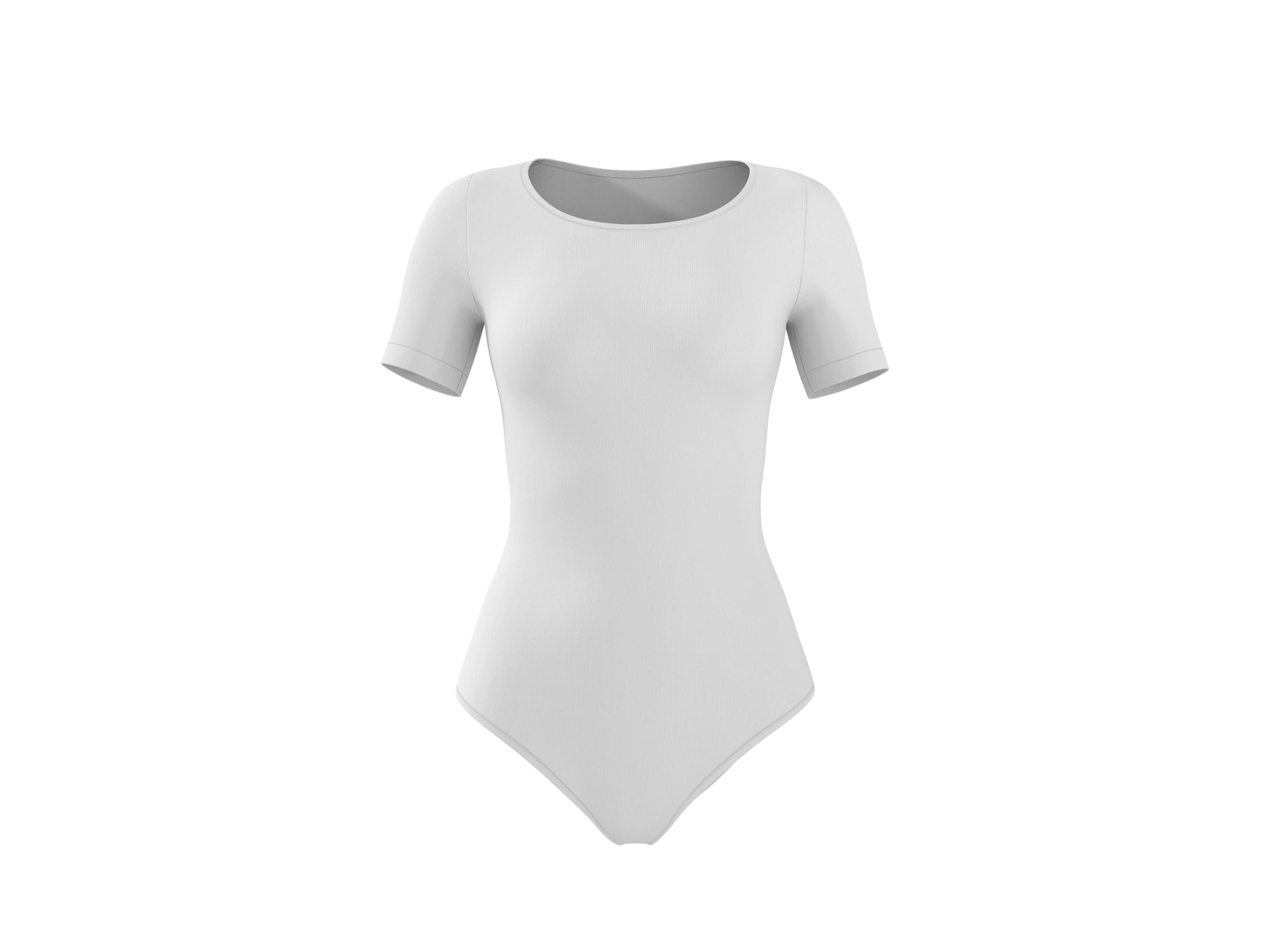 ESMARA® Dámske tvarujúce body s krátkym rukávom (biela, M (40/42)) 1