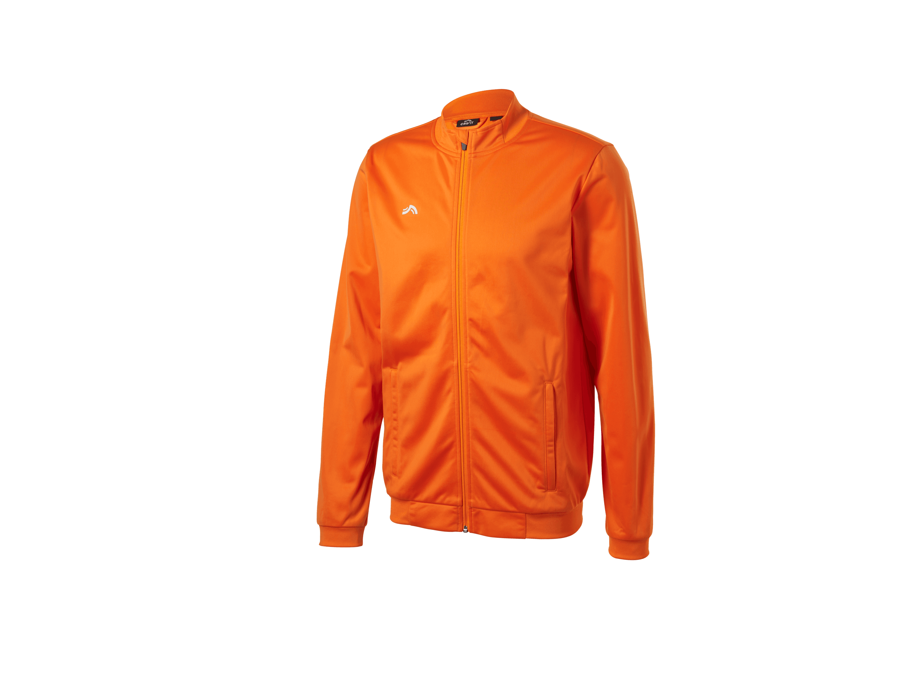 CRIVIT Pánska tréningová futbalová bunda (oranžová, S (44/46)) 1
