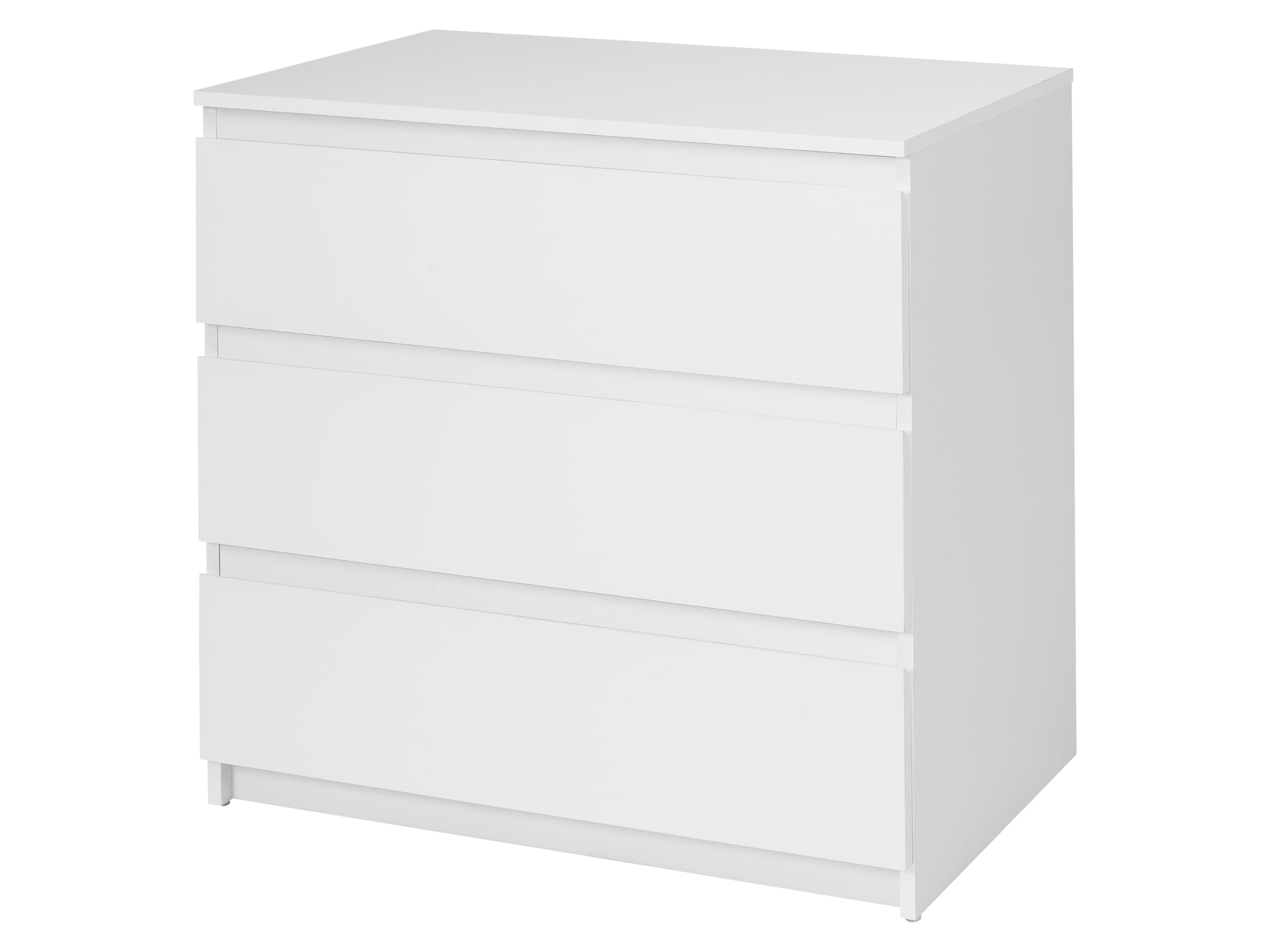 LIVARNO® Komoda Genf s 3 zásuvkami, biela 1