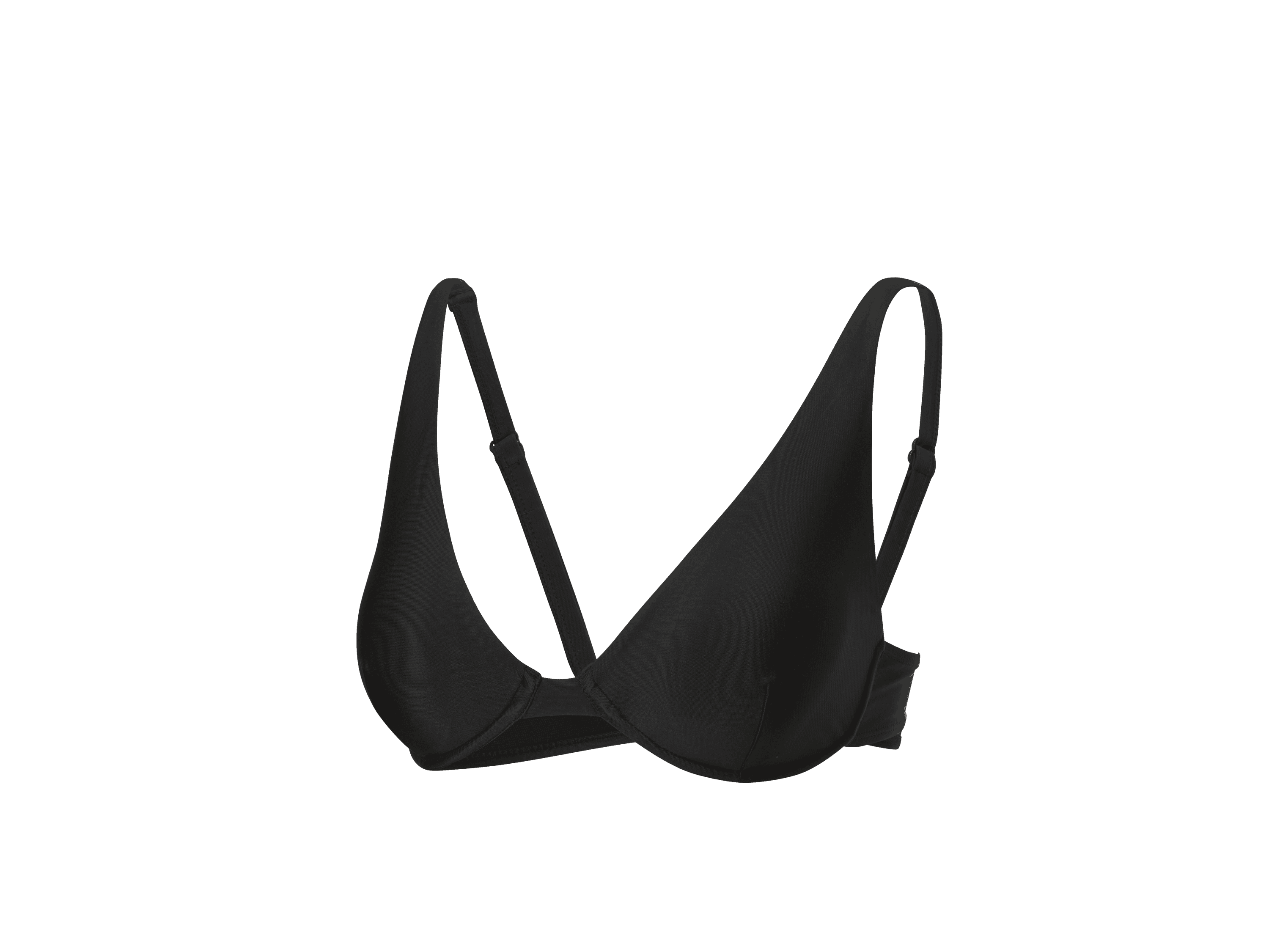 CRIVIT Dámske bikiny – vrchný diel (čierna, 36)