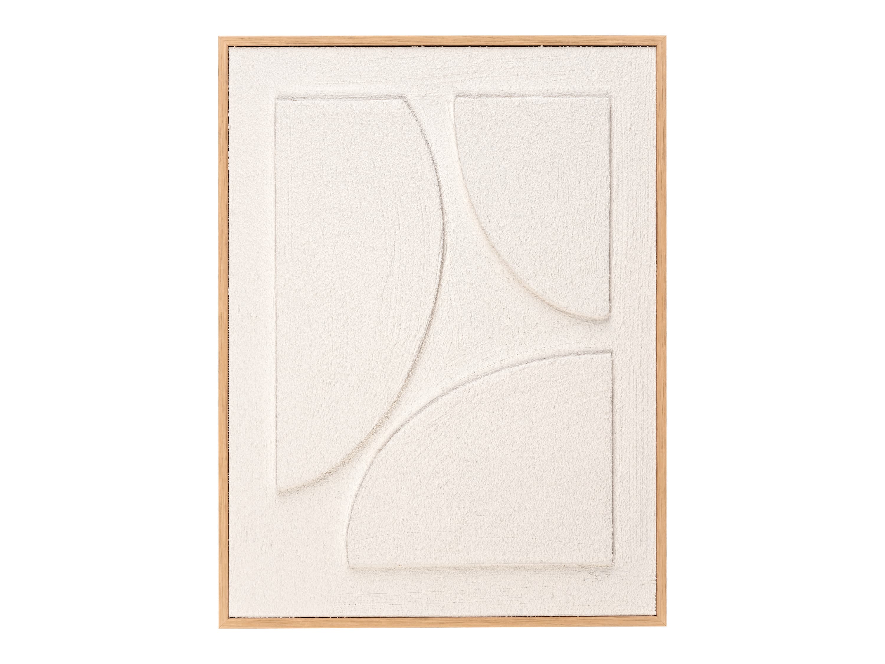LIVARNO home 3D obraz na plátne (biela) 1