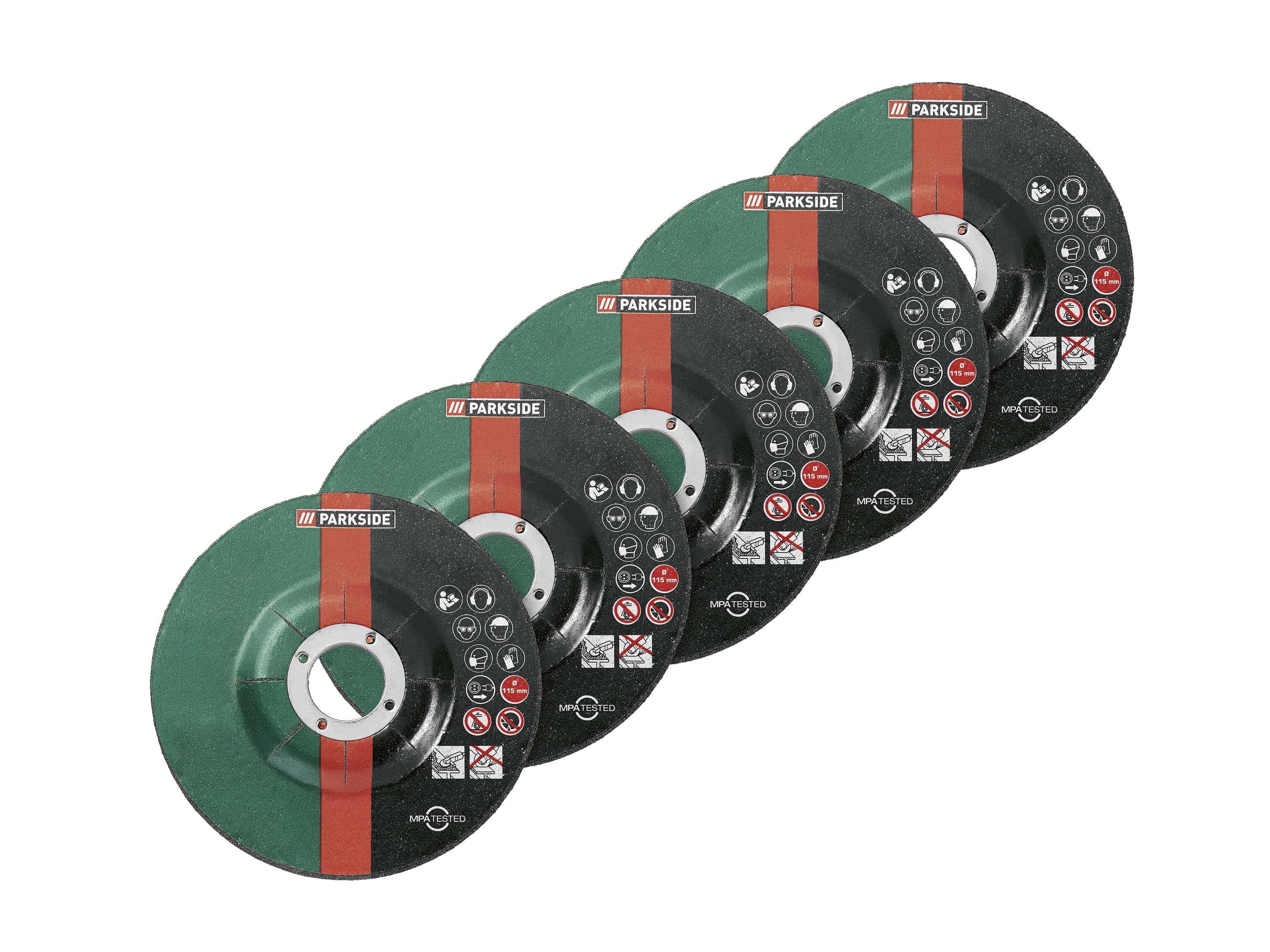PARKSIDE® Príslušenstvo k uhlovej brúske, 115 mm (súprava hrubovacích kotúčov)