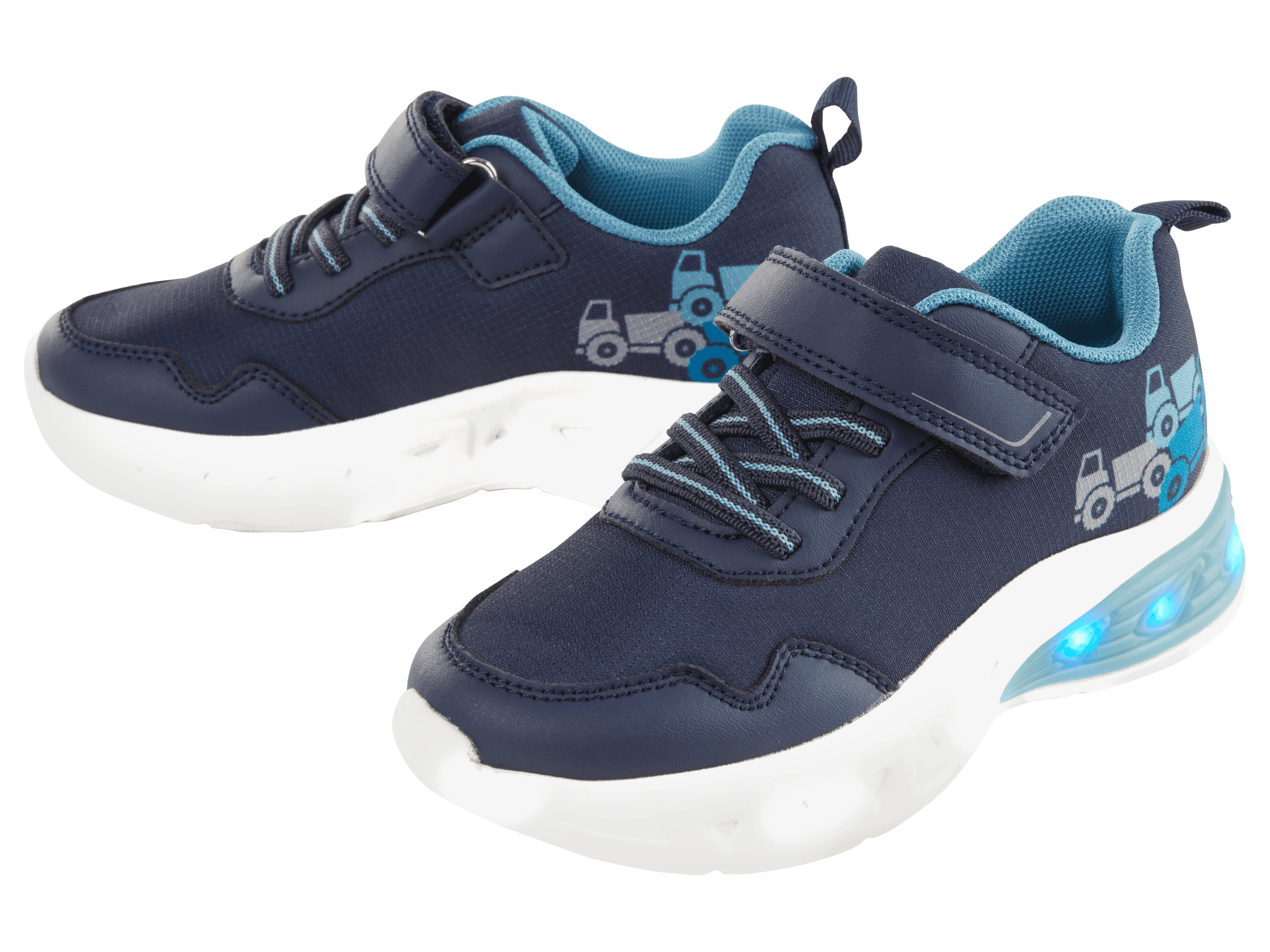 lupilu® Chlapčenské blikajúce tenisky (navy modrá, 25) 1