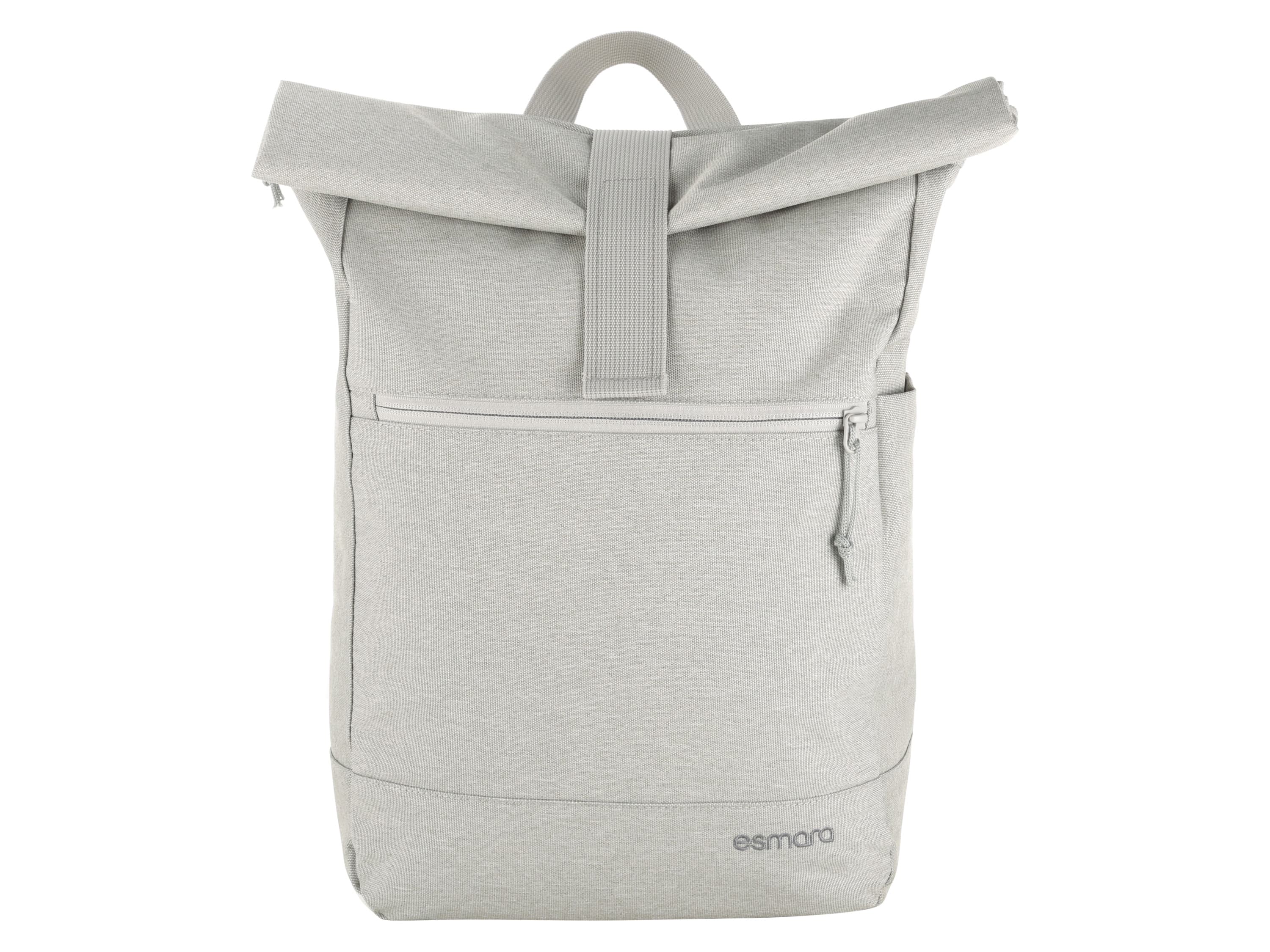 ESMARA® Ruksak, 16 l/16 – 21 l (Roll top/šedá)