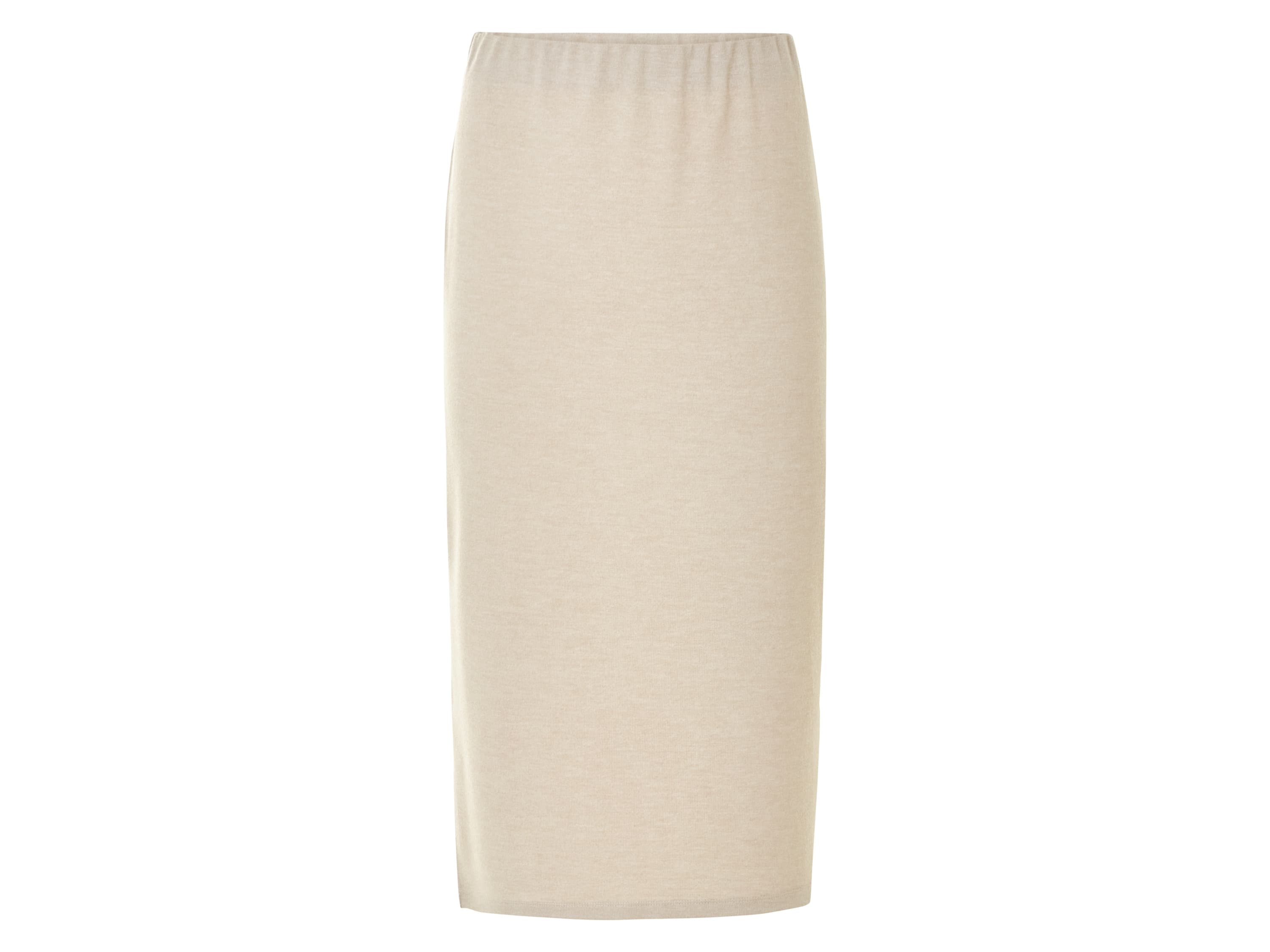 esmara® Dámska midi pletená sukňa (béžová, M (40/42))