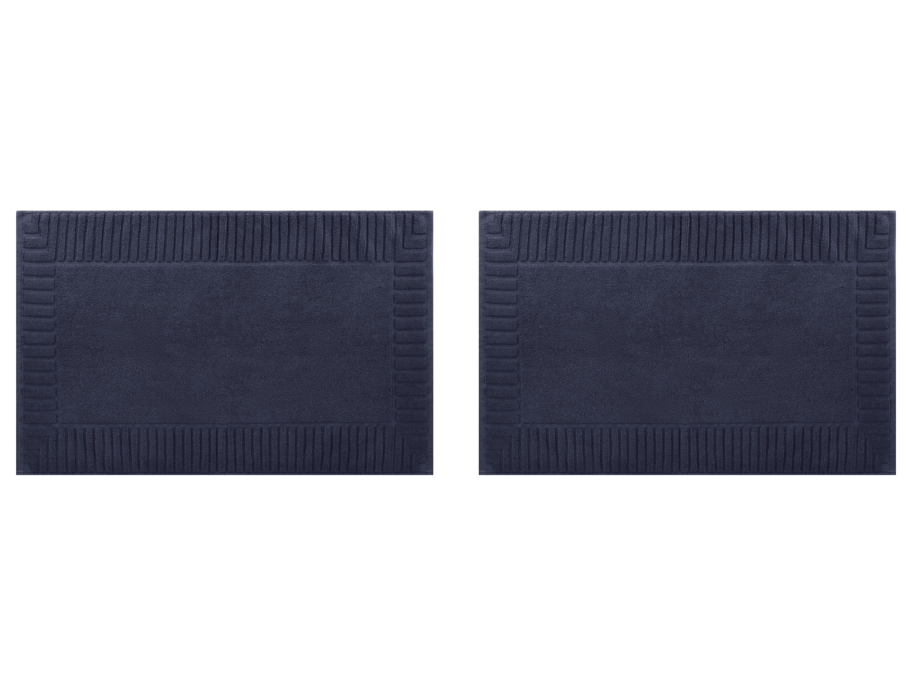 LIVARNO® Froté predložka do sprchy, 50 x 80 cm, 2 kusy (modrá) 1