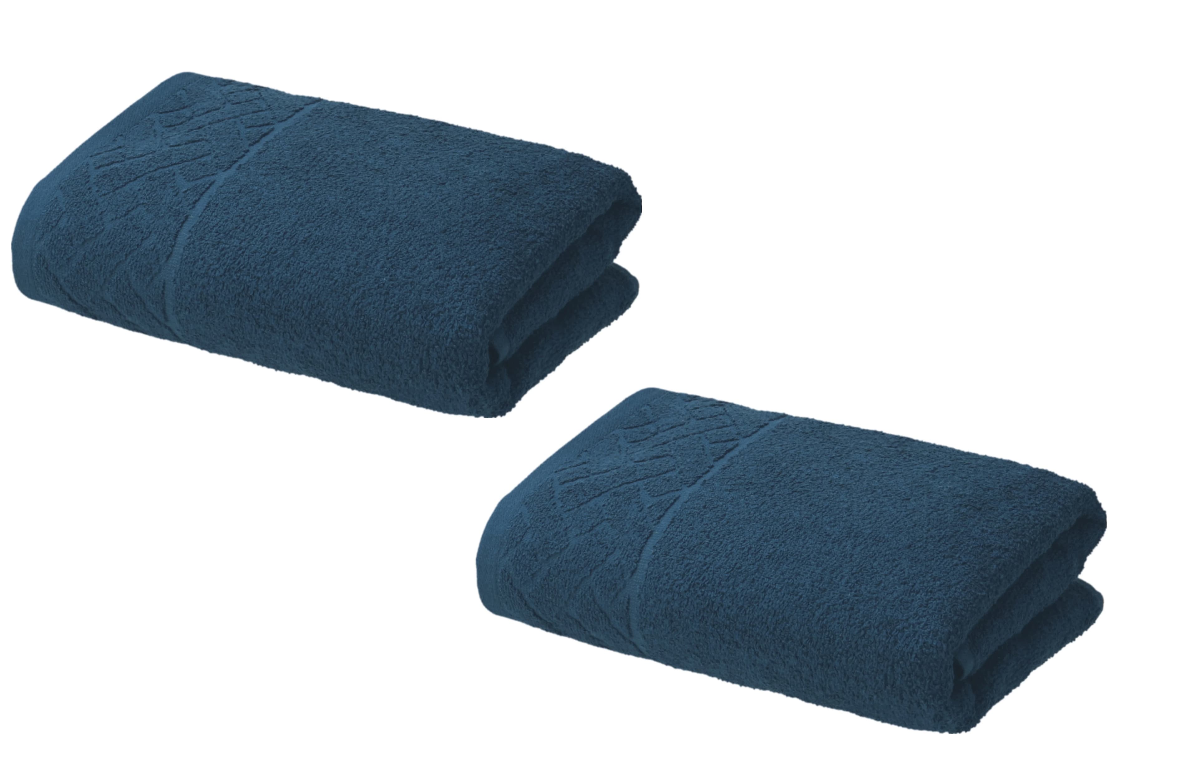 LIVARNO® Froté uterák, 450 g/m², 50 x 100 cm, tyrkysový, 2 kusy