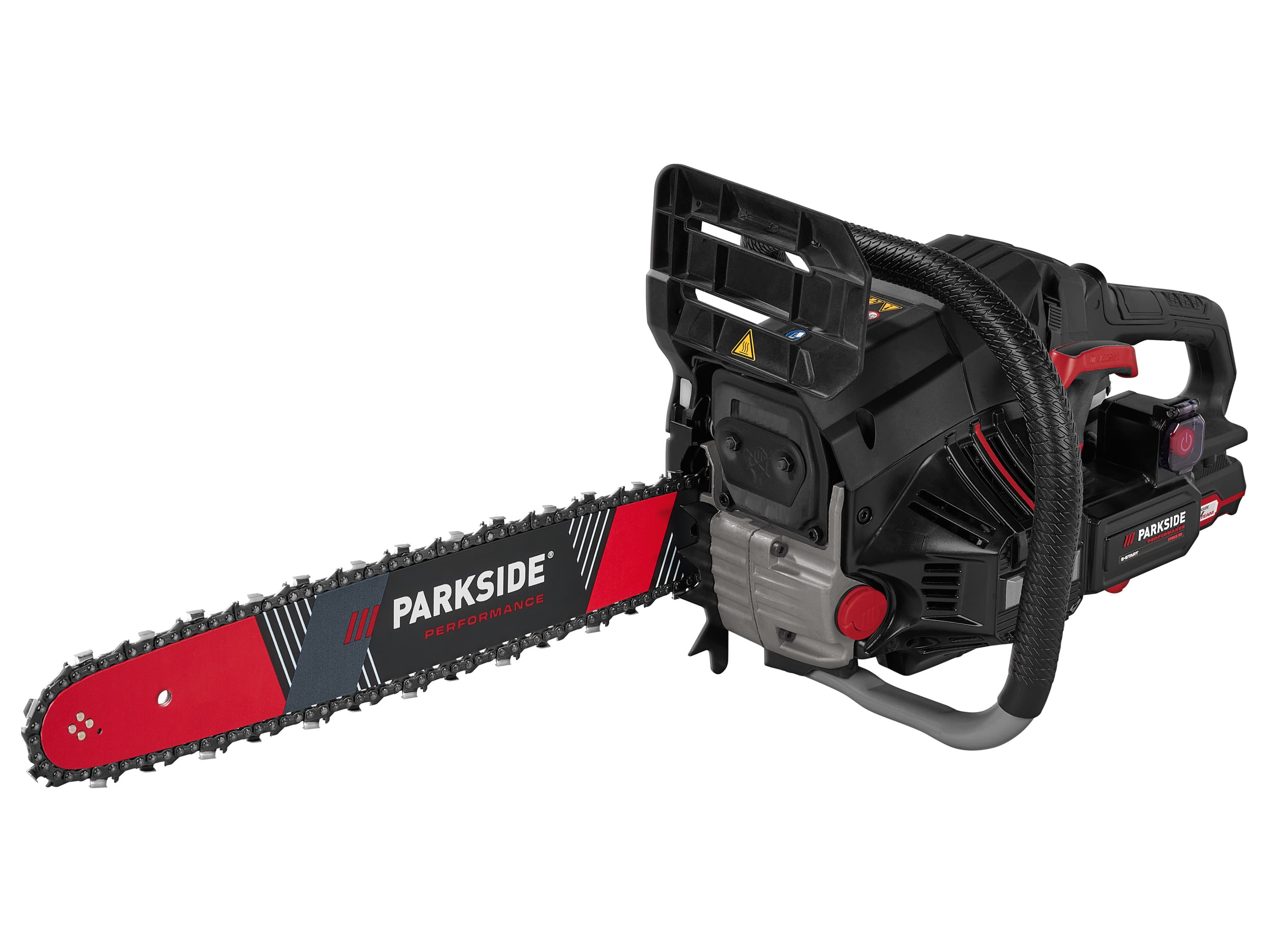 PARKSIDE PERFORMANCE® Benzínová reťazová píla s elektrickým štartovaním PPBKS 56 B2 1