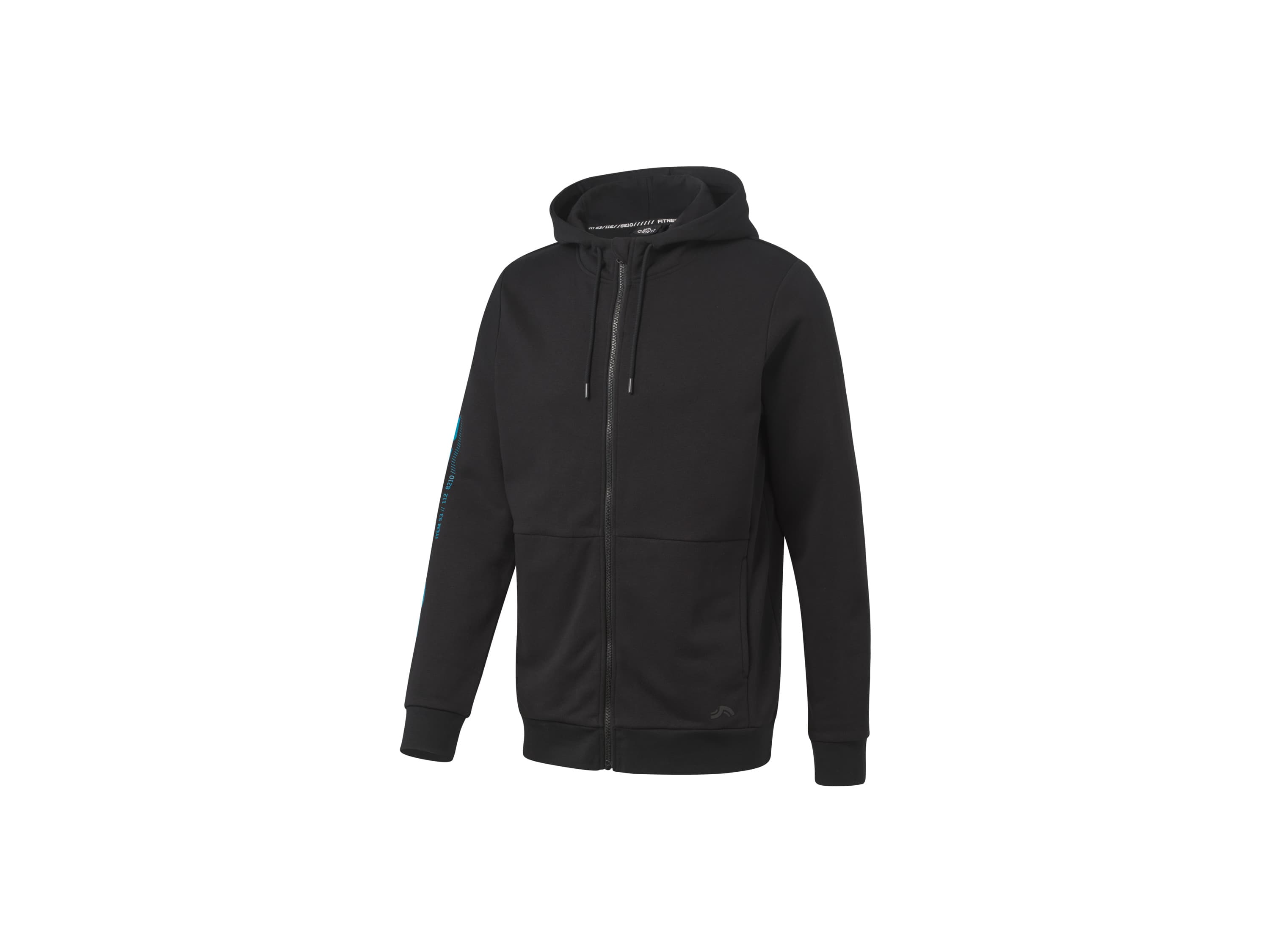 CRIVIT Pánska mikina (XL (56/58), čierna)