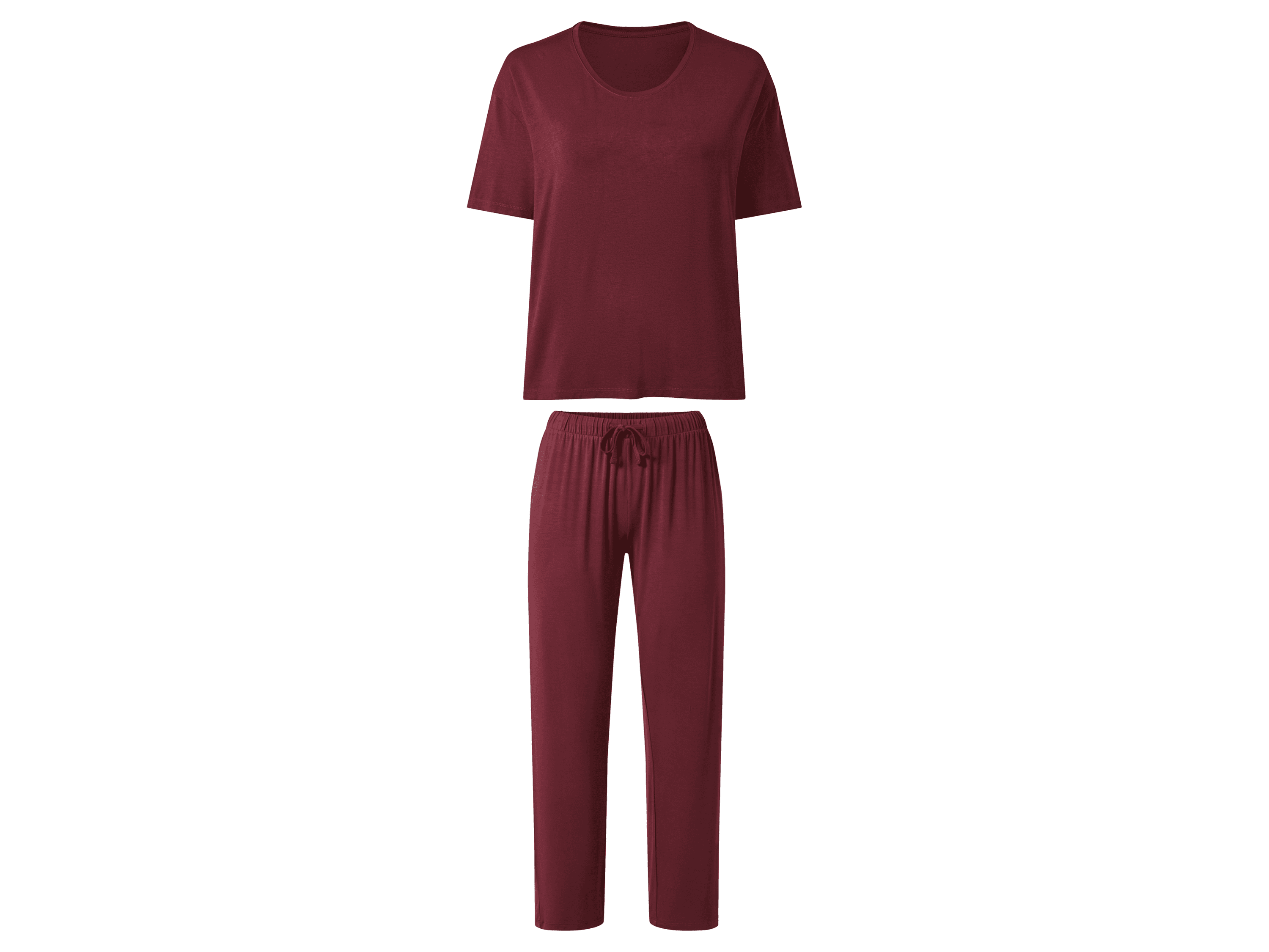 ESMARA® Dámske pyžamo Premium (červená, XS (32/34)) 1