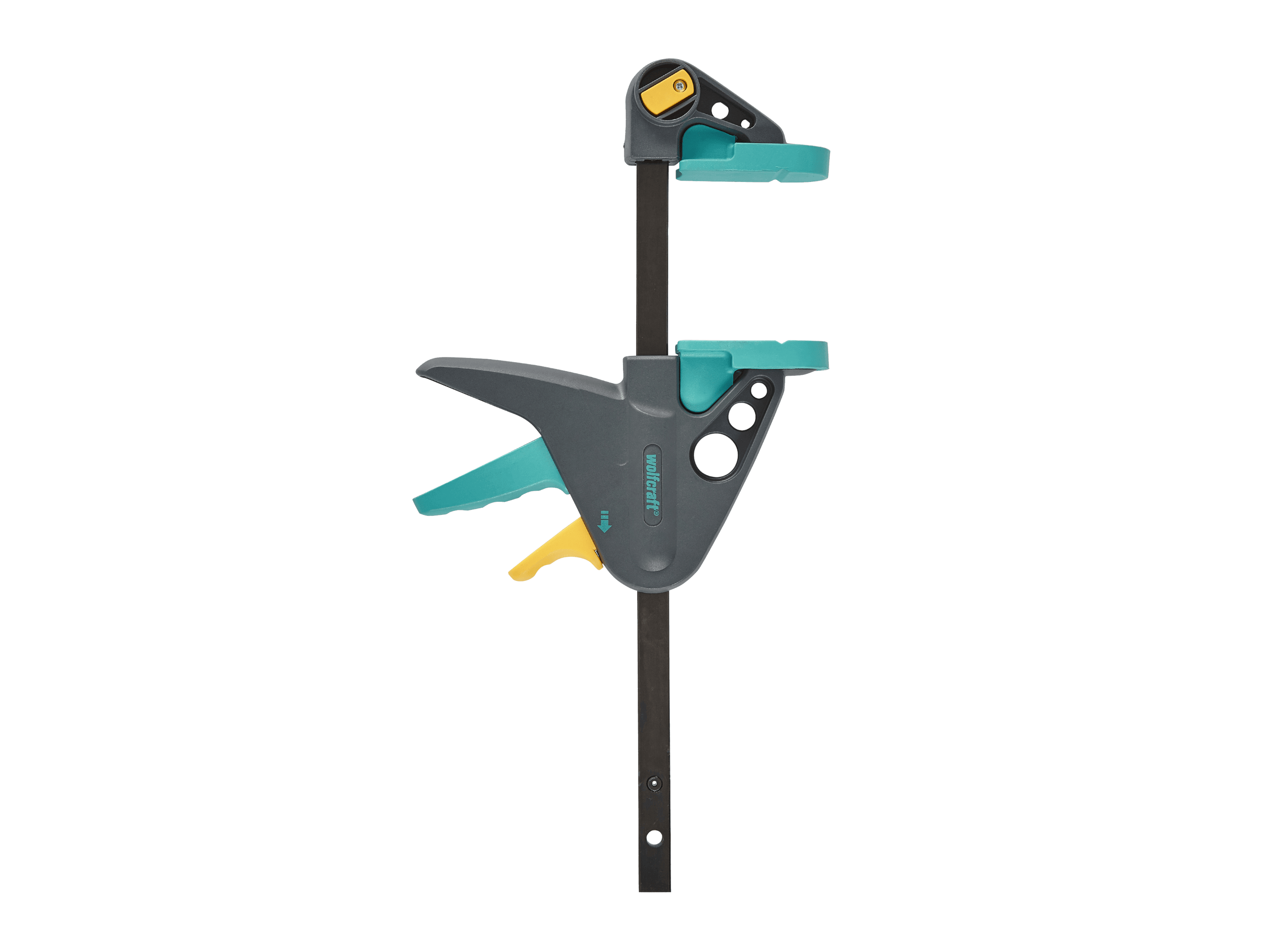 Wolfcraft Jednoručná svorka PRO M, 150 mm 1