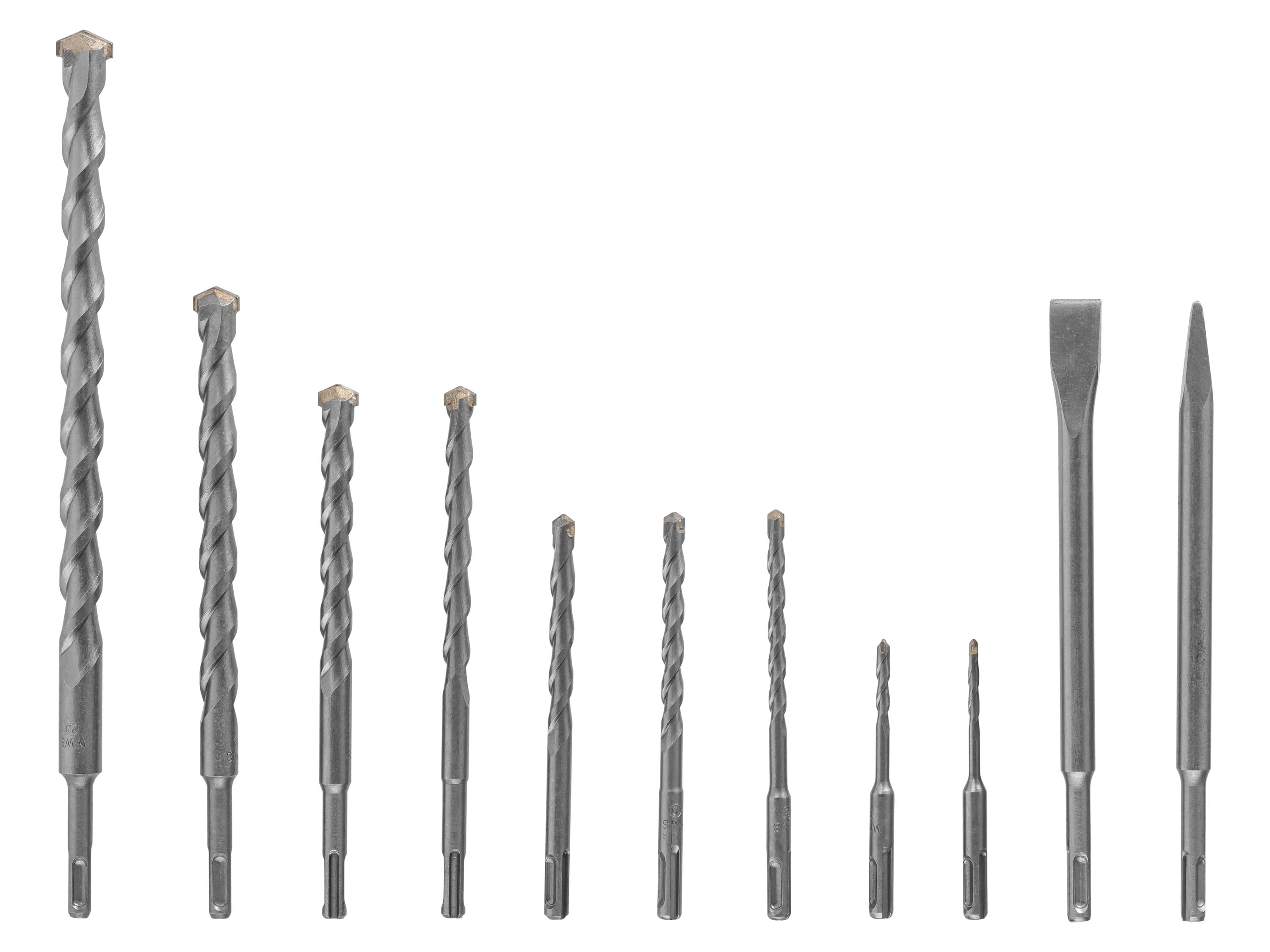 PARKSIDE® Súprava vrtákov/Súprava sekáčov/Súprava vŕtacích koruniek (súprava vrtákov, 11-dielna) 1