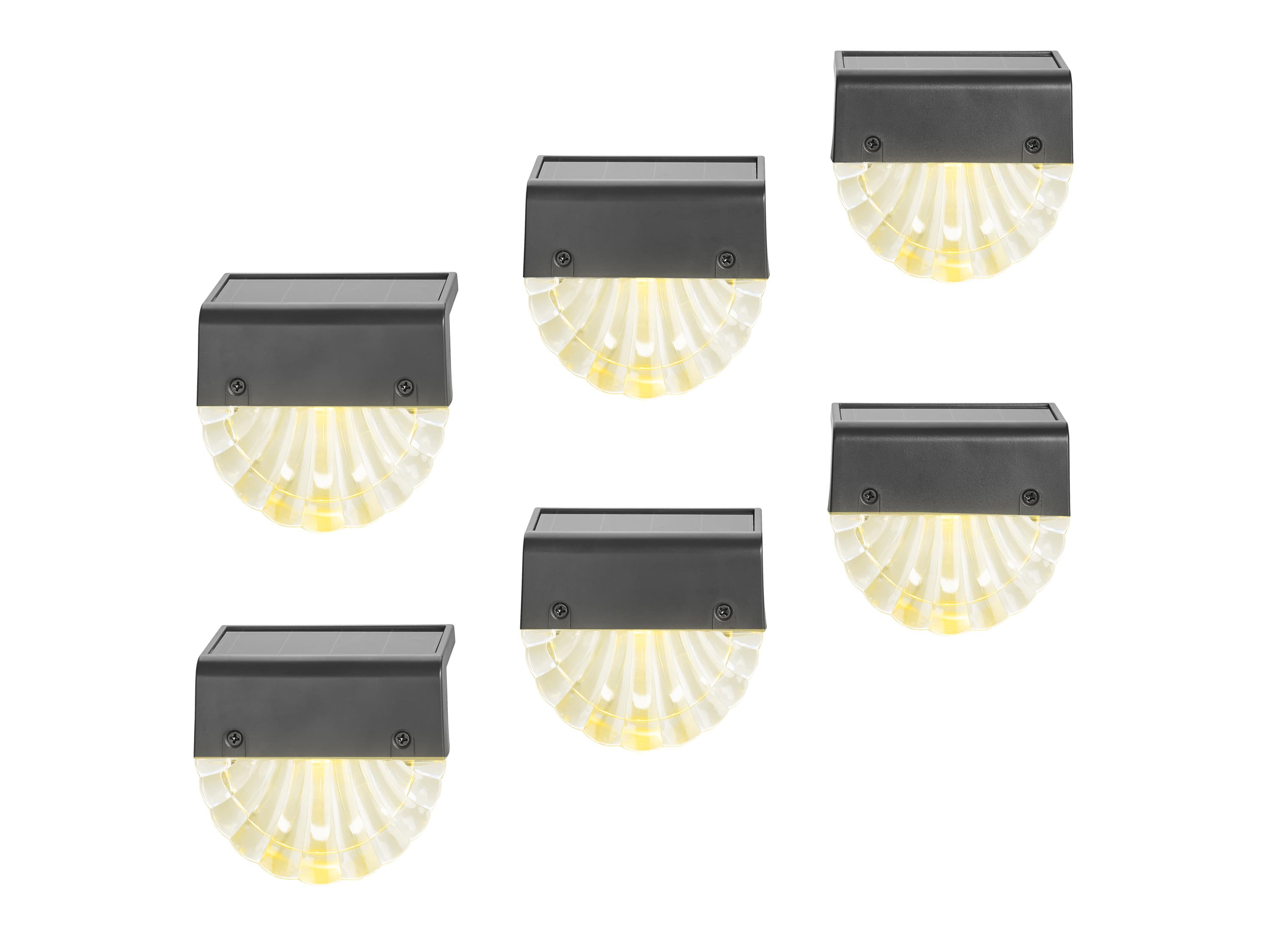 LIVARNO® Solárne LED svietidlá, 6 kusov (okrúhly) 1