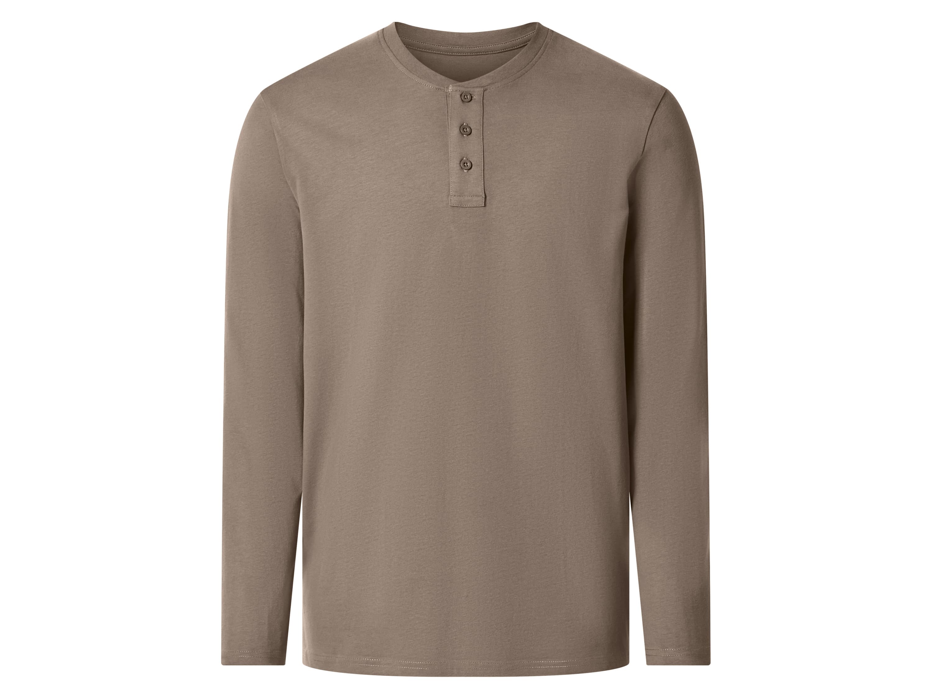 esmara Men Pánske tričko s dlhým rukávom (svetlohnedá, XL (56/58)) 1