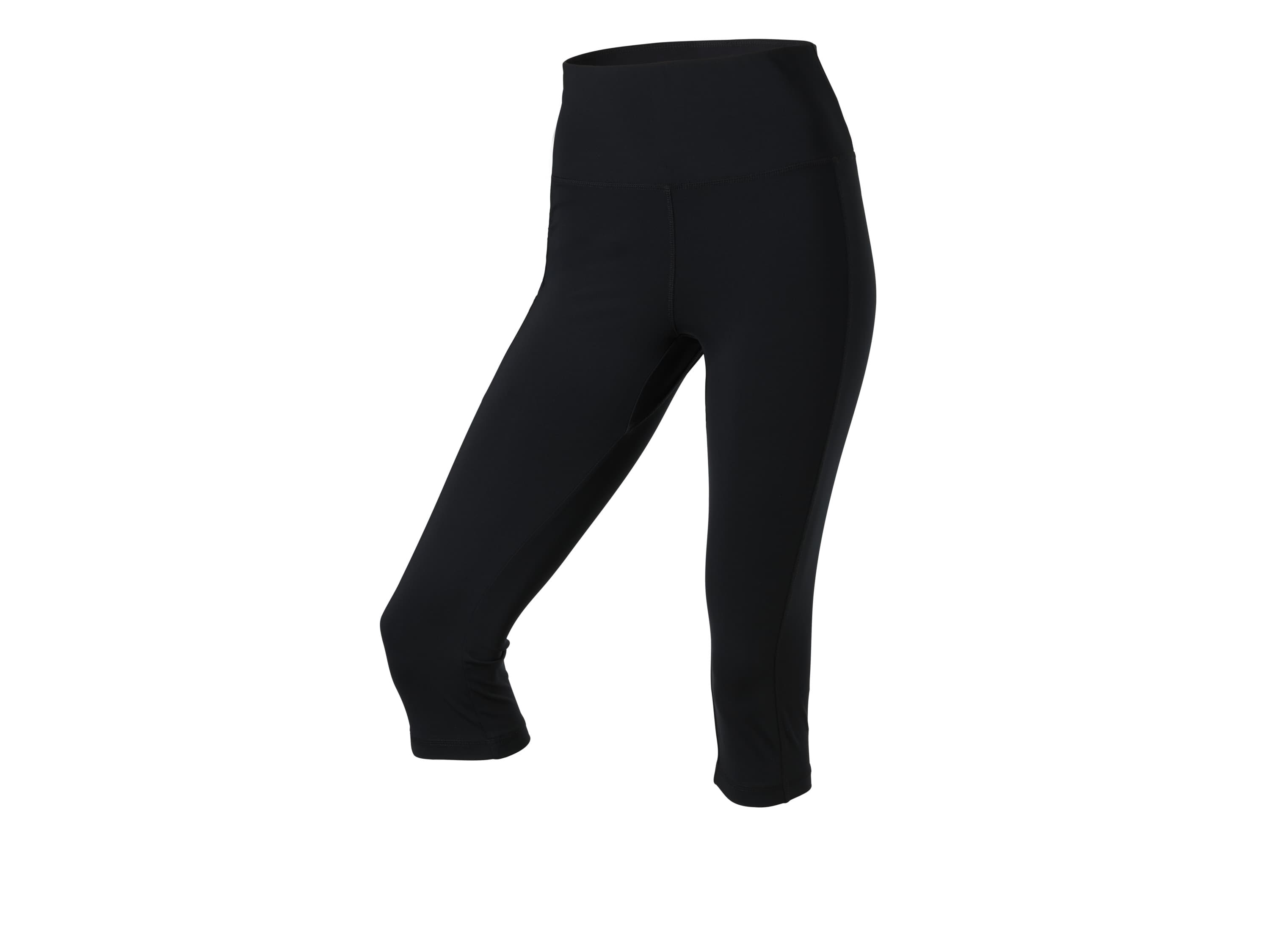 CRIVIT Dámske funkčné capri legíny Premium (čierna, S (36/38))