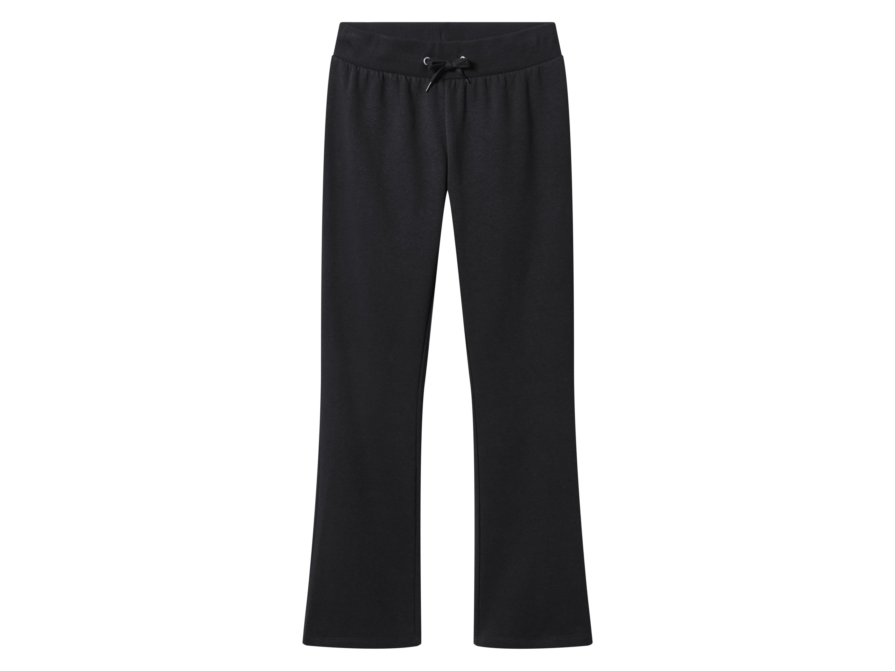 Esmara Kids Dievčenské tepláky „Wide Leg“ (čierna, 158/164)
