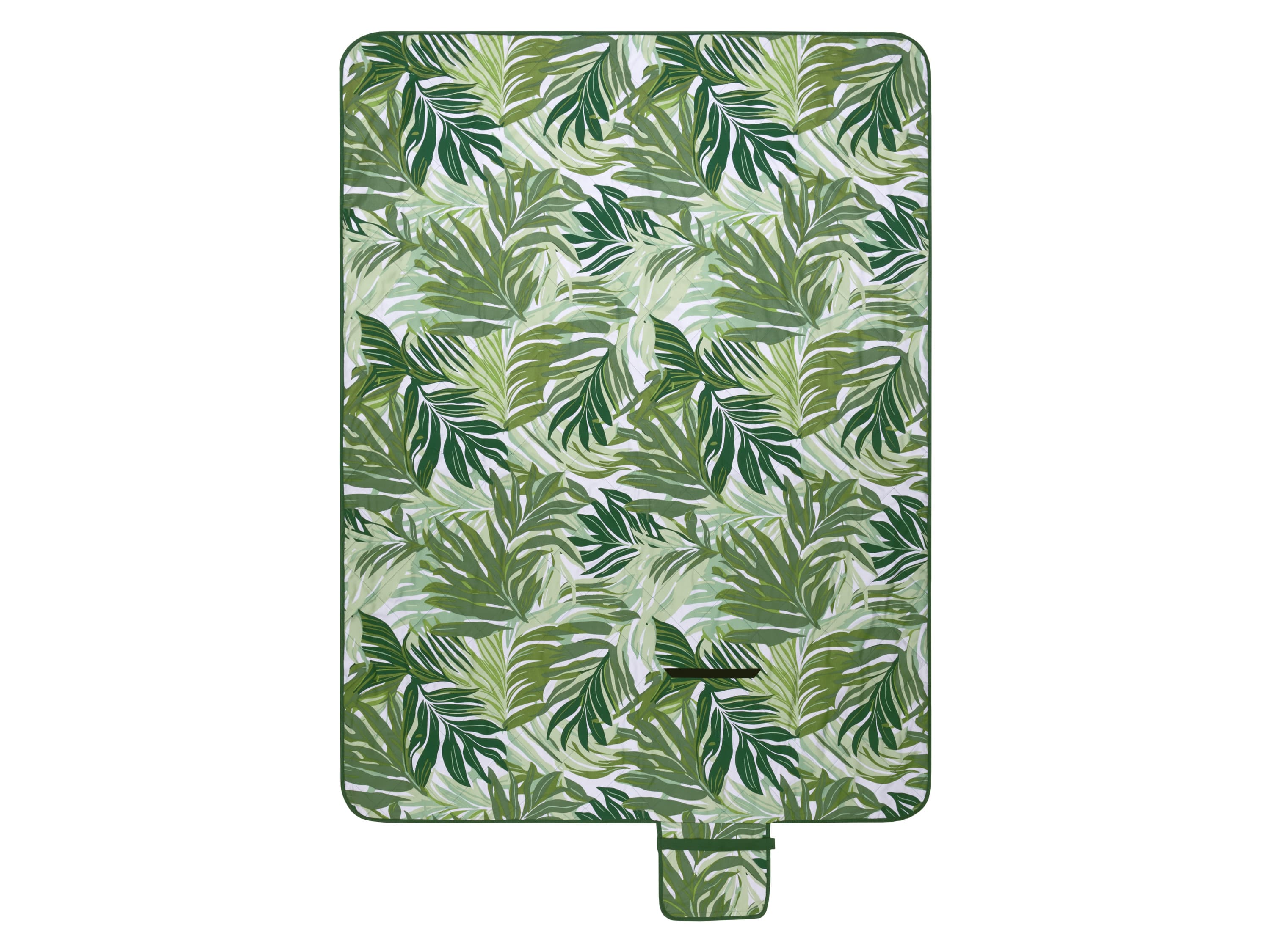 LIVARNO® Outdoorová deka, 127 x 168 cm (zelená)