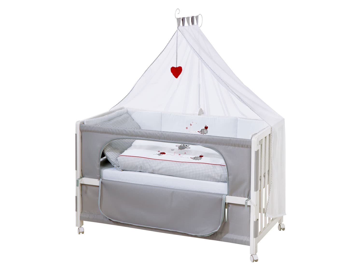 roba Detská postieľka Room Bed, 60 x 120 cm (Adam a sova, biela) 1