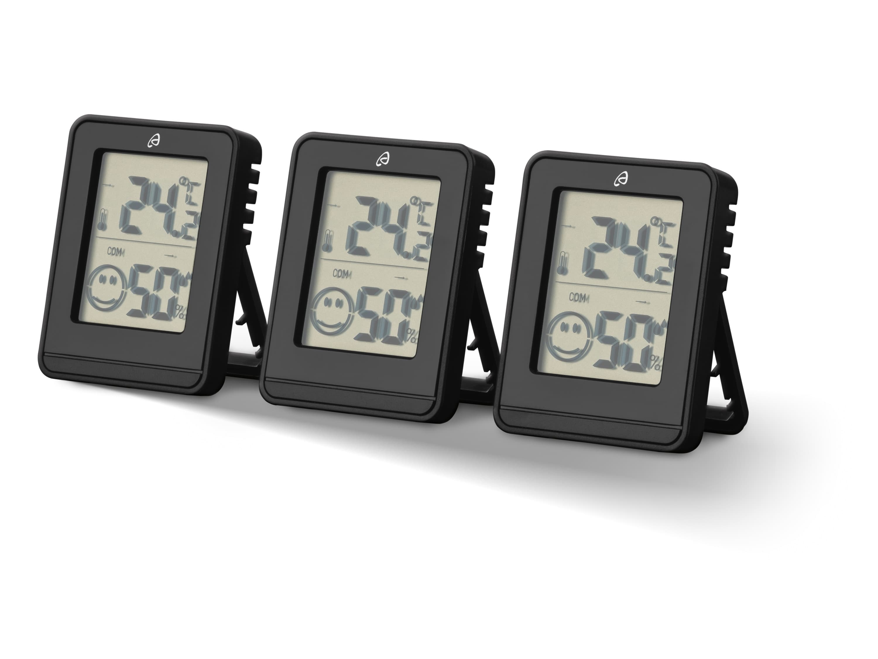 AURIOL® Teplomer a vlhkomer (čierna)
