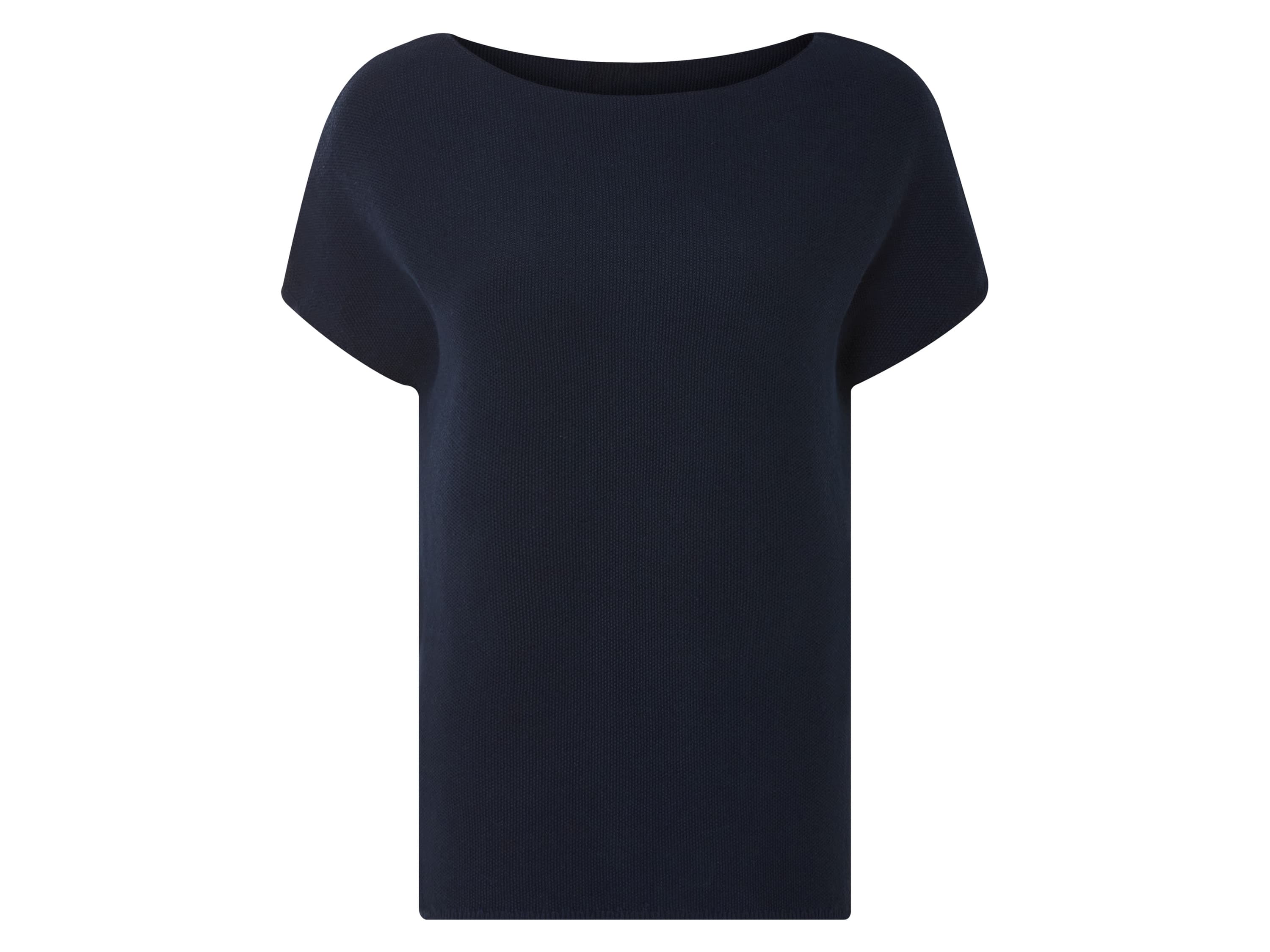 esmara® Dámsky pulóver s krátkym rukávom (navy modrá, S (36/38)) 1