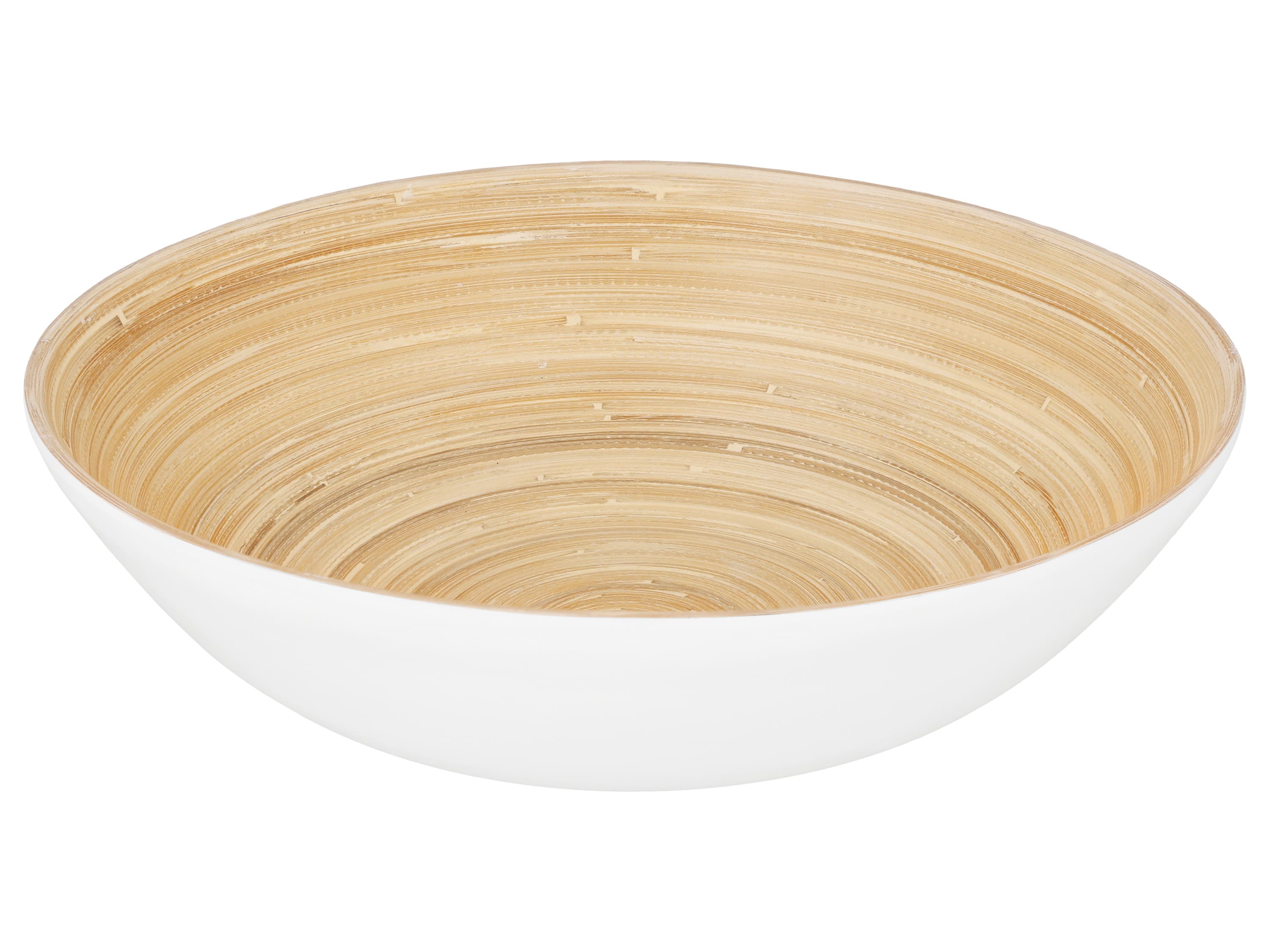 SILVERCREST® Bambusová misa (veľká miska, biela) 1