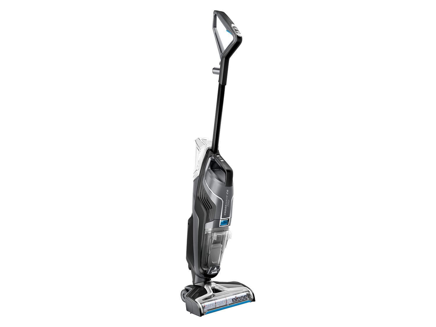 BISSELL Bezdrôtový tyčový vysávač Crosswave C6 Cordless Pro Titanium Blue 1