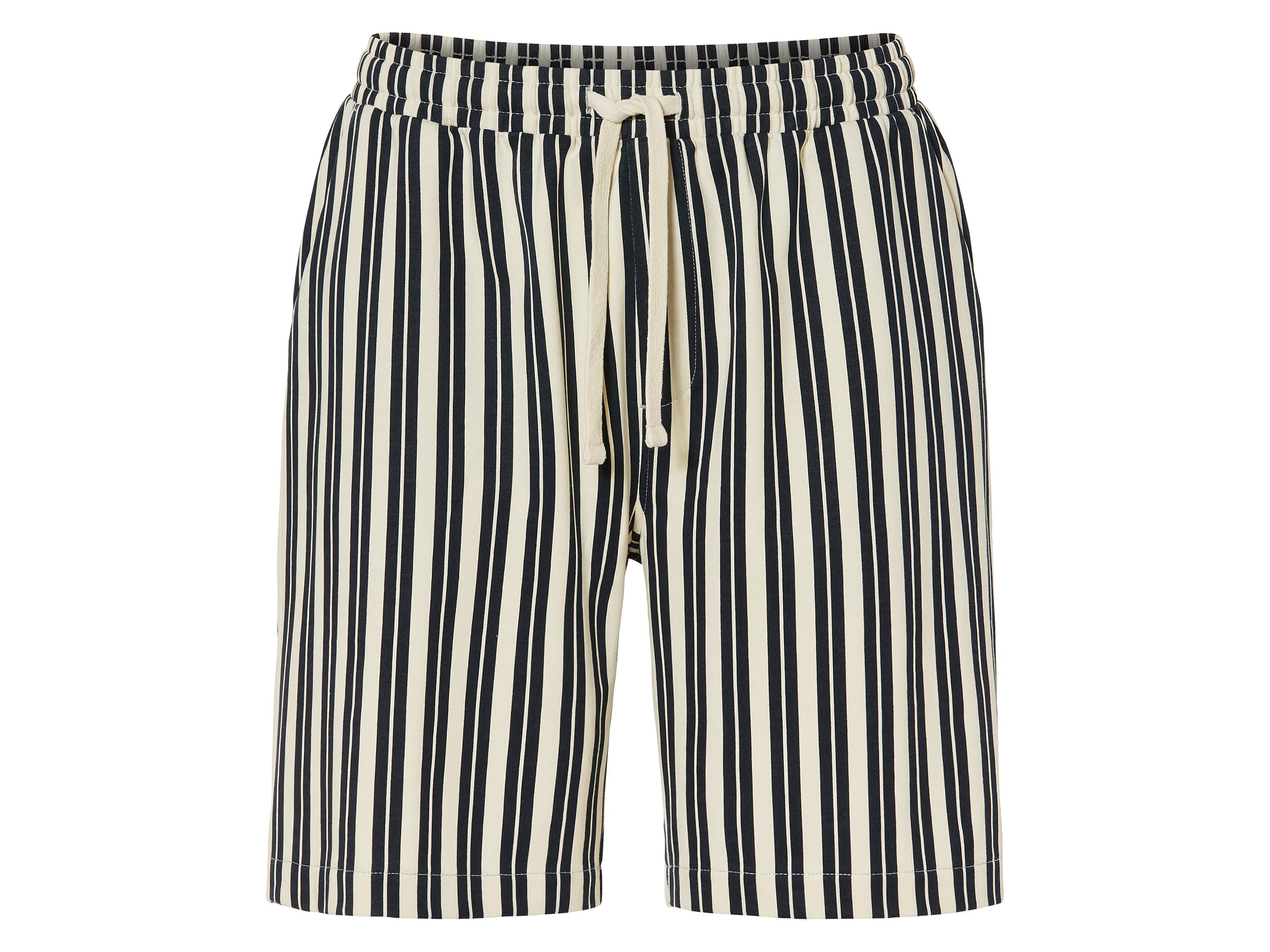 LIVERGY® Pánske šortky (krémová/navy modrá, S (44/46))