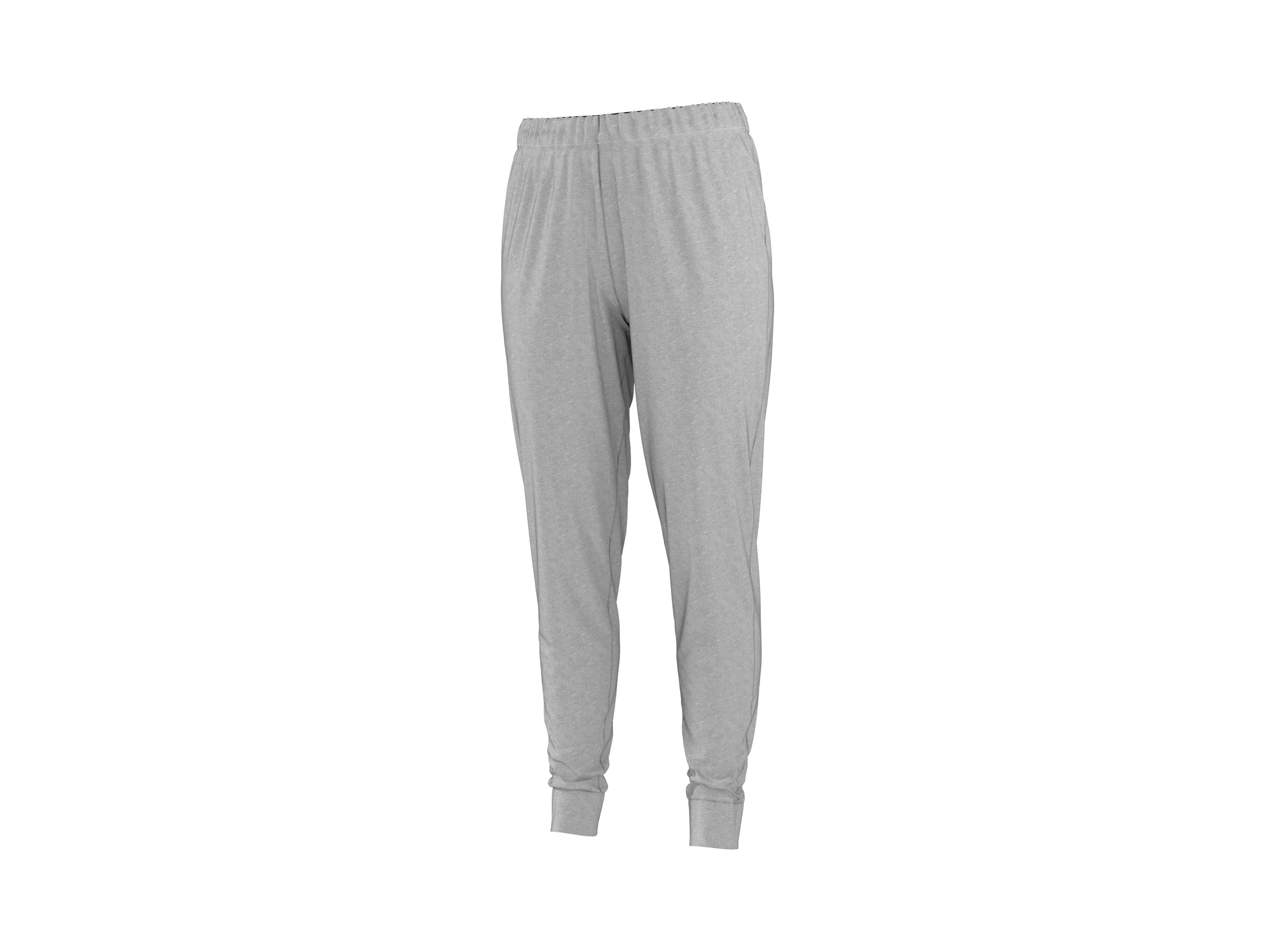 esmara® Dámske pyžamové nohavice (sivá, S (36/38)) 1