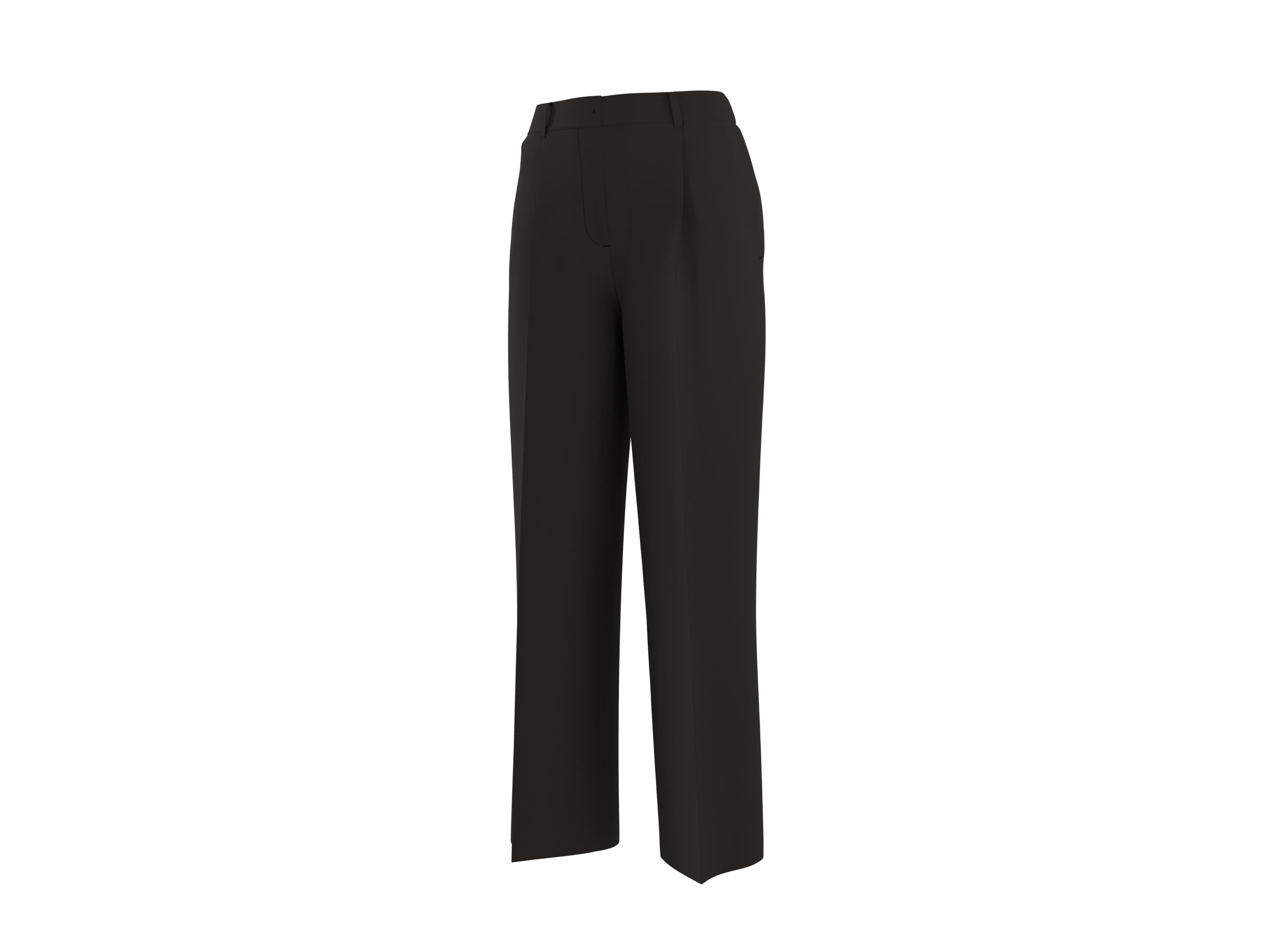 esmara® Dámske nohavice „Wide-Leg“ (čierna, M)