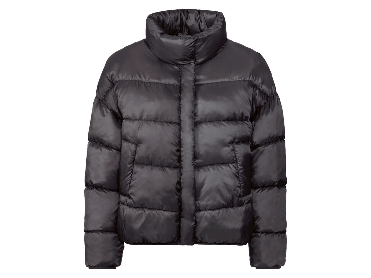 esmara® Dámska prešívaná bunda (čierna, S (36/38))